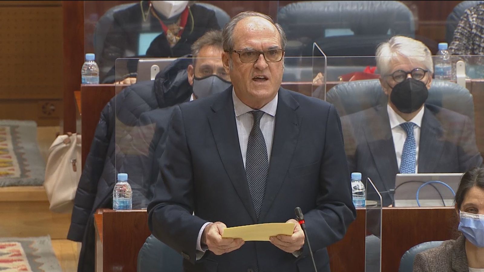 Ángel Gabilondo, portavoz del PSOE