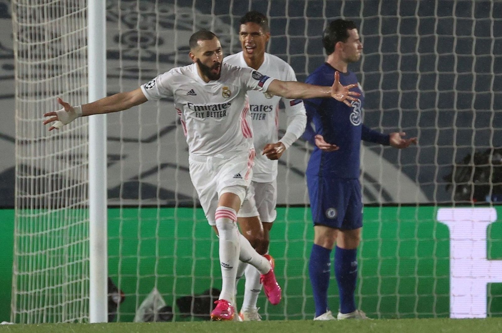 Benzema ante el Chelsea