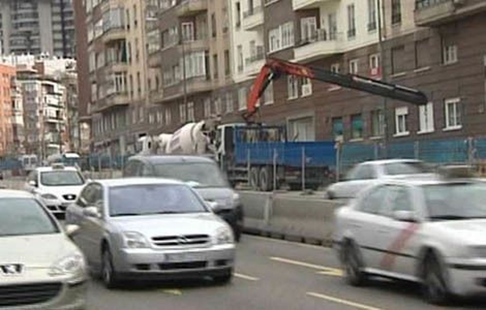 Molestos por las obras de la Avenida de América