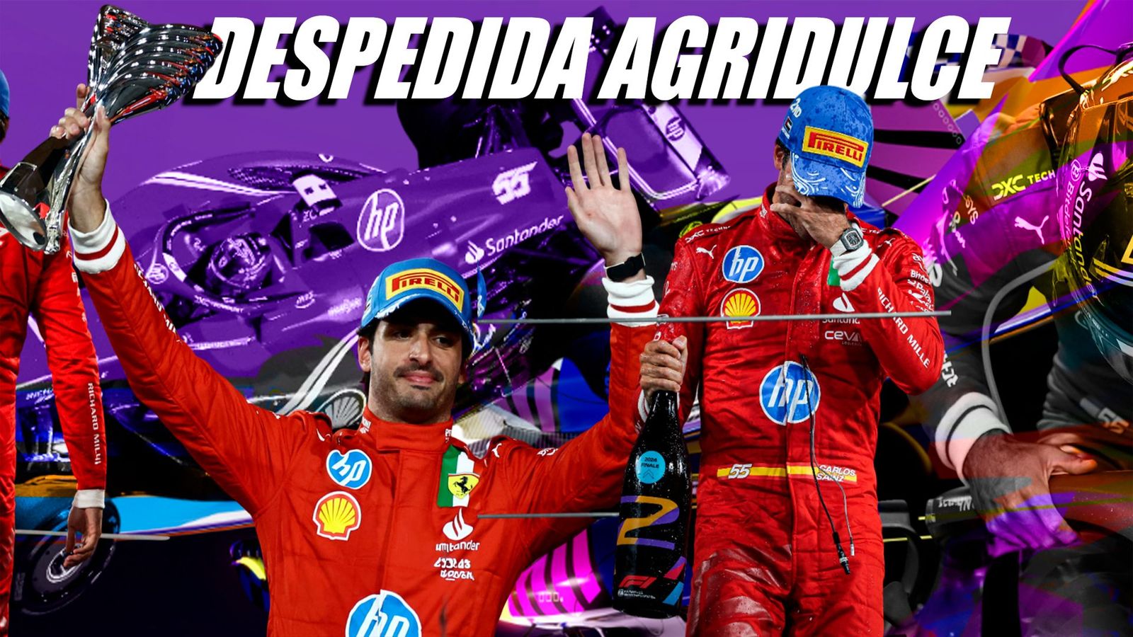Despedida agridulce de Carlos Sainz