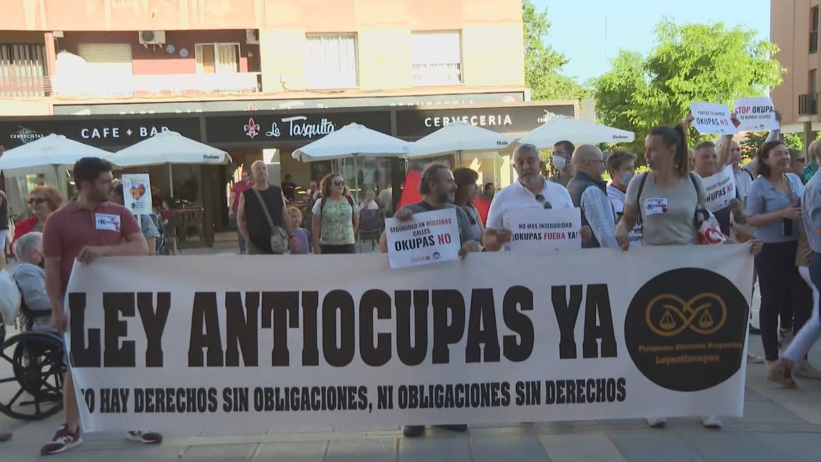 La Plataforma de Afectados por la Ocupación viaja a Bruselas para denunciar la inacción del Gobierno