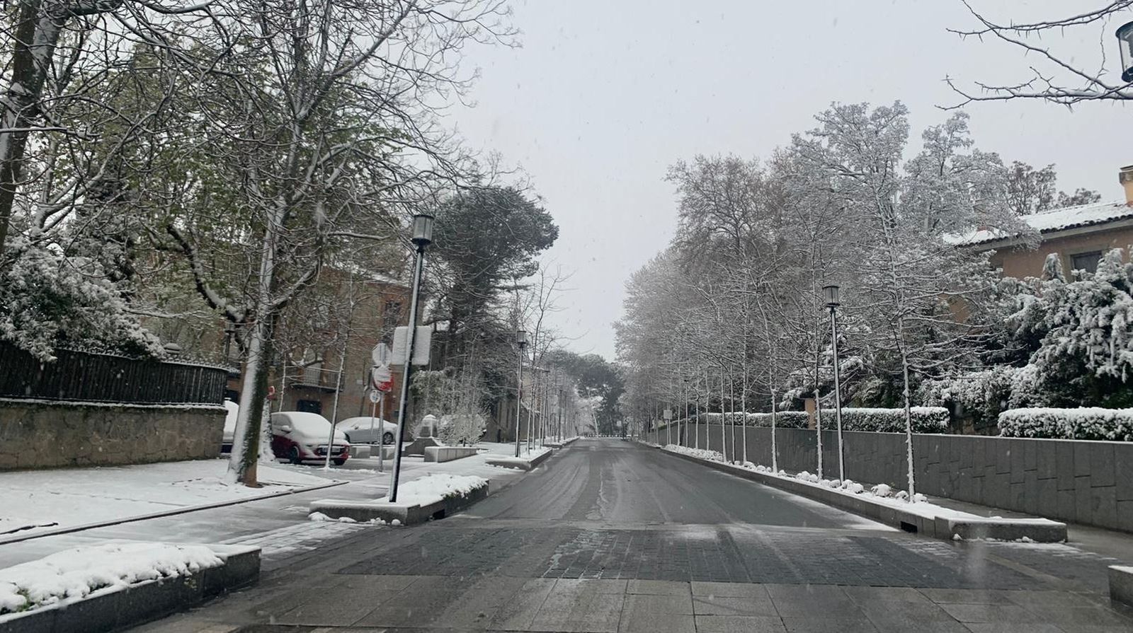Nieve en San Lorezo
