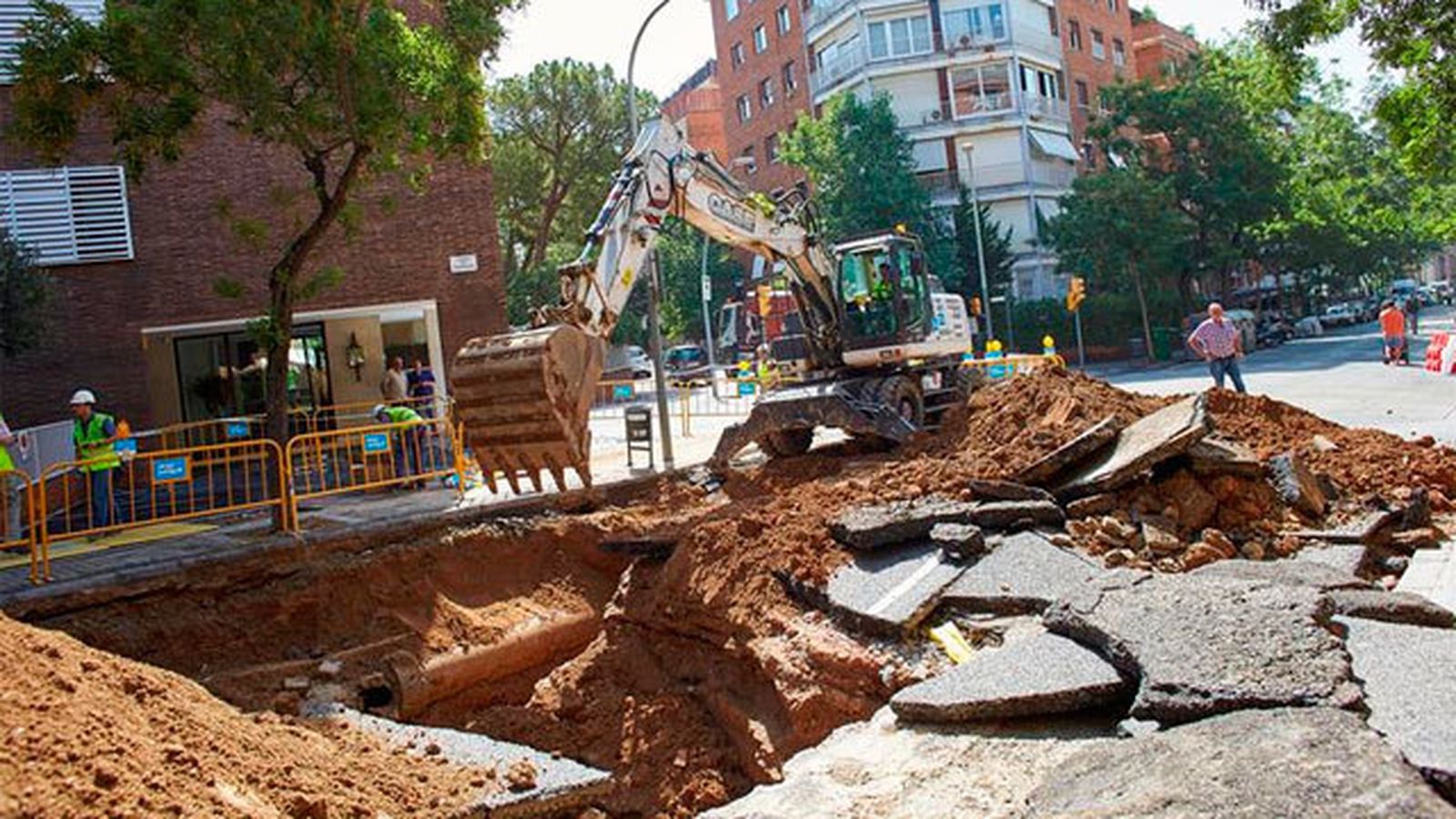 Socavón Barcelona