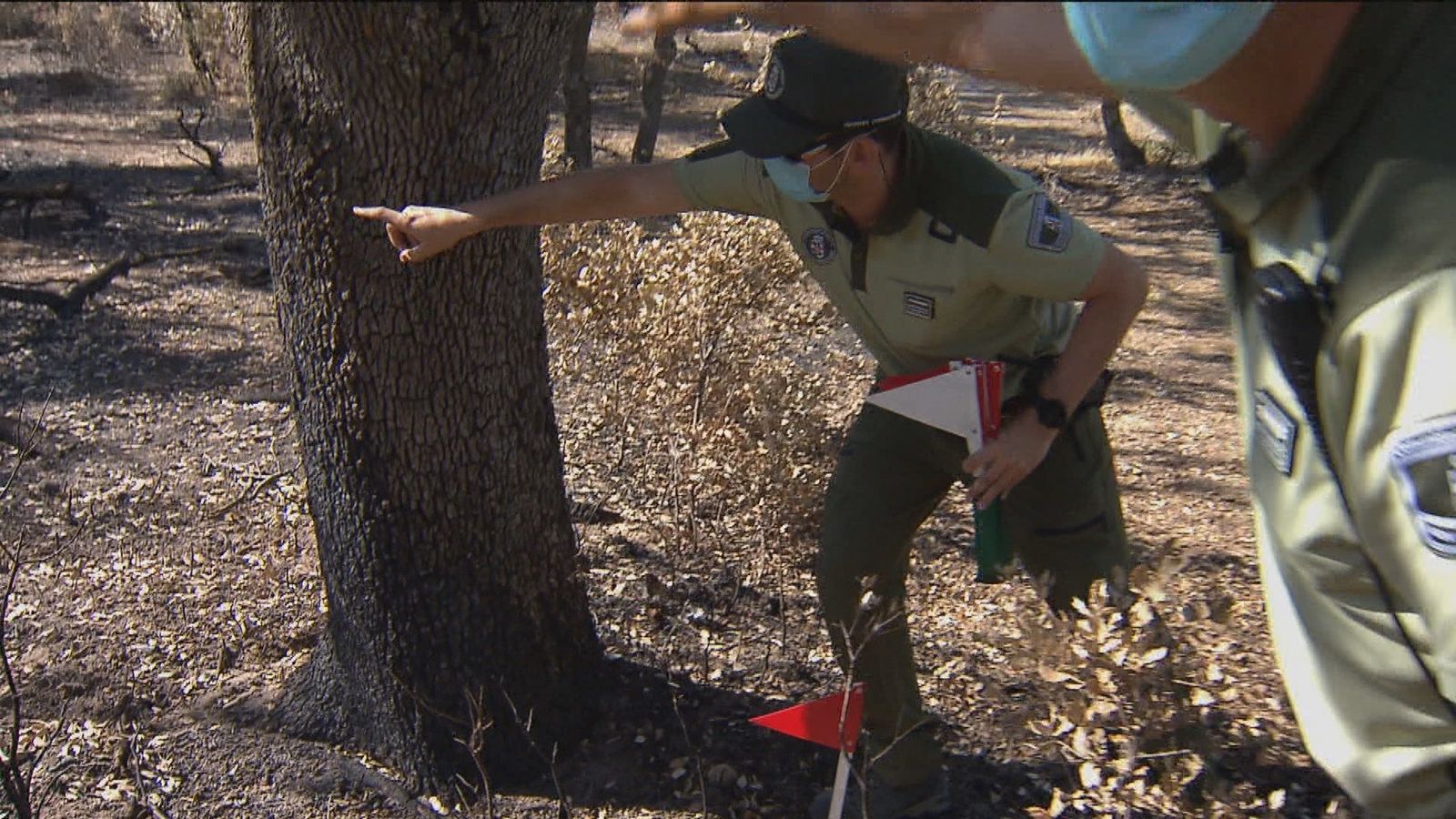Así investigan el origen de los incendios ‘los CSI del fuego’