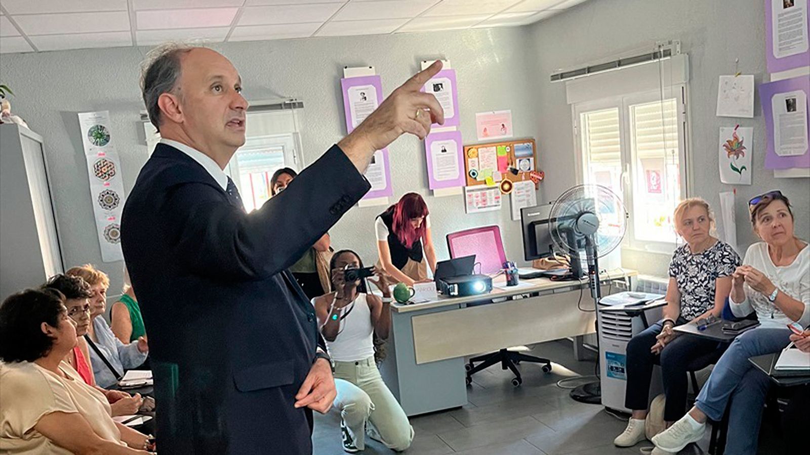 El consejero de Digitalización, Miguel López-Valverde