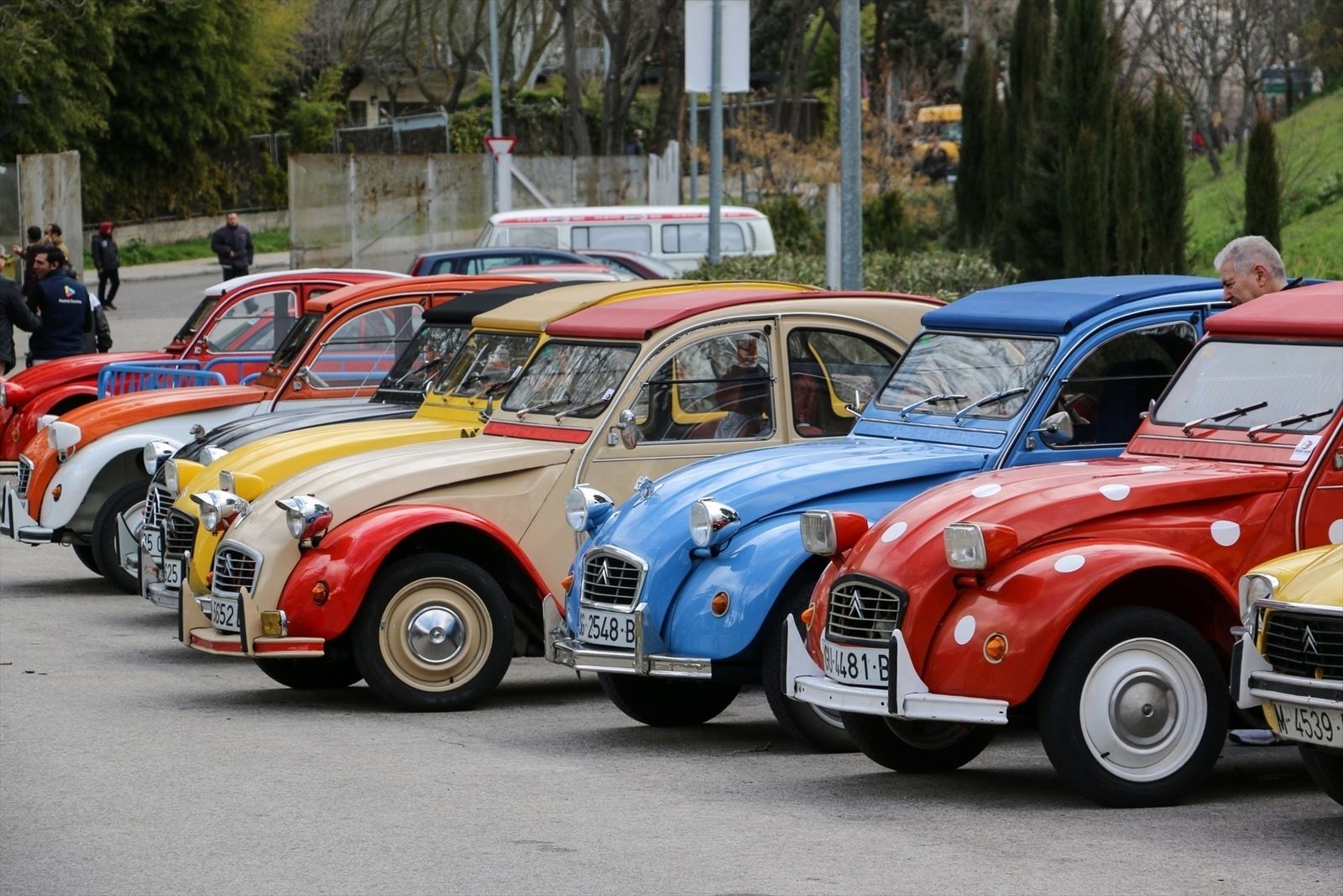 Concentración de coches clásicos