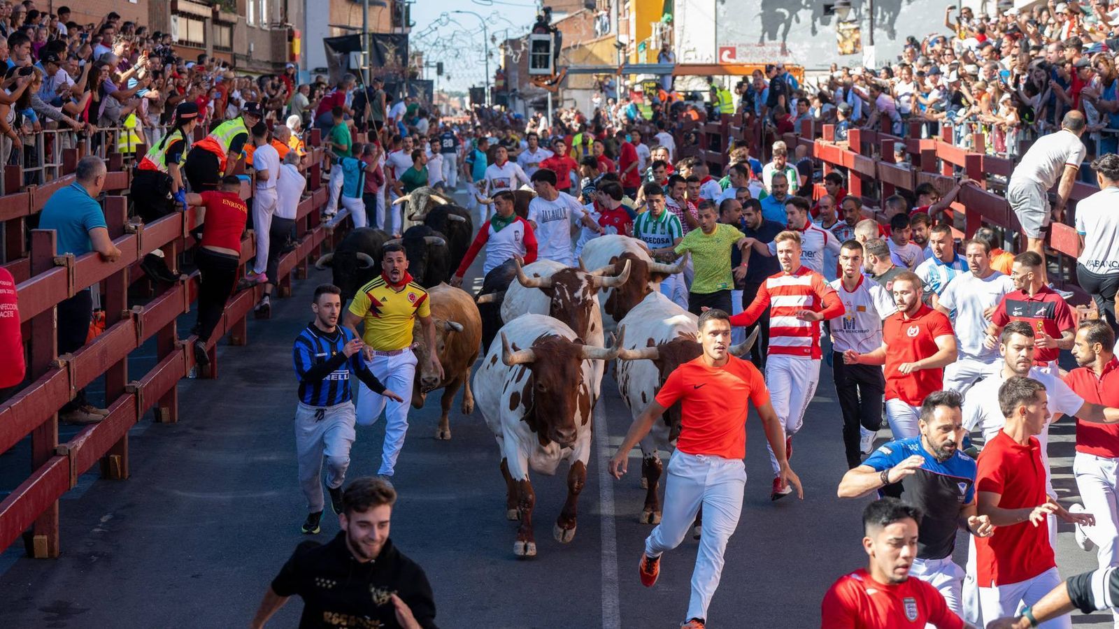Séptimo encierro en Sanse