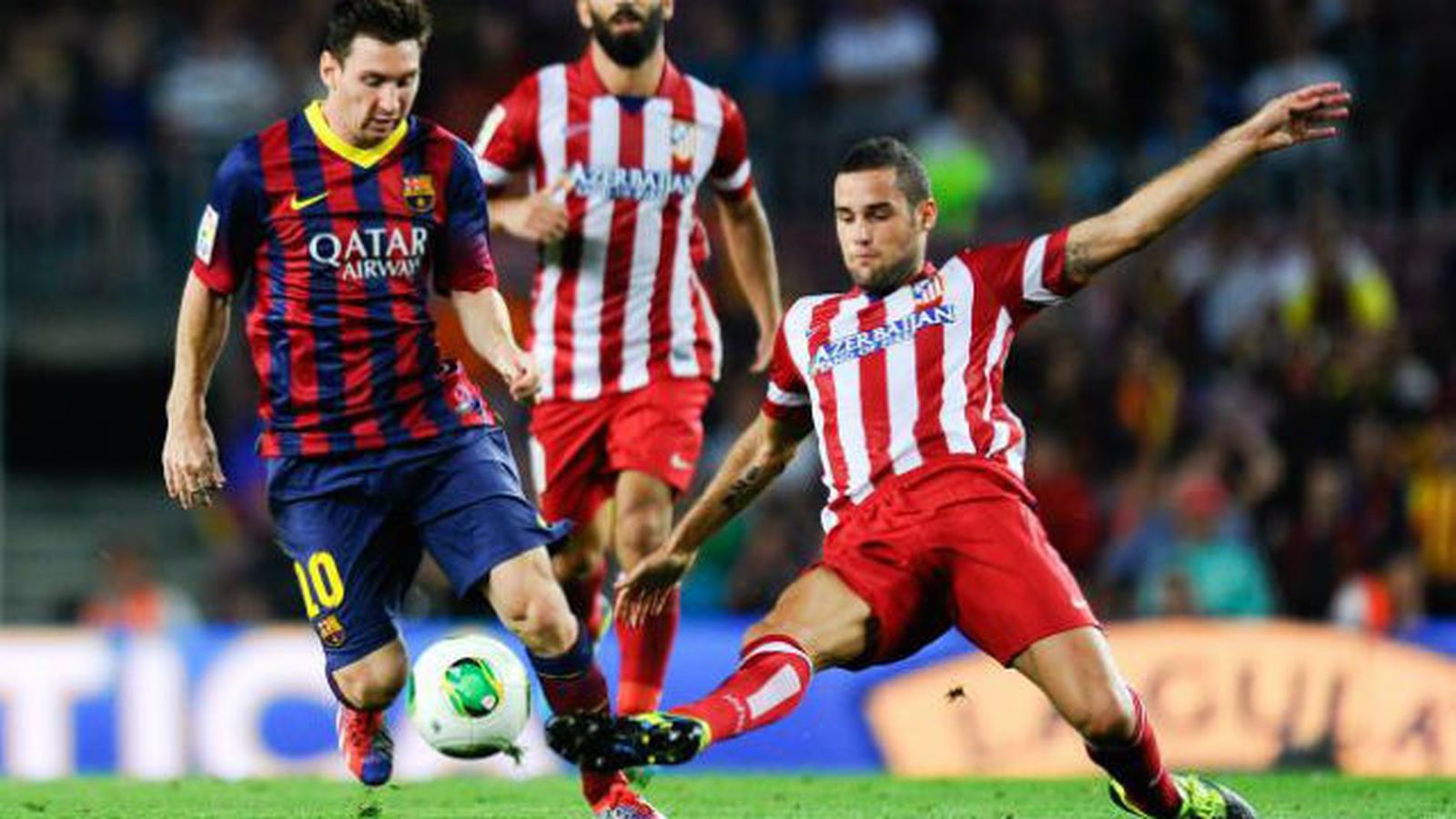 Messi, Arda y Mario Suárez