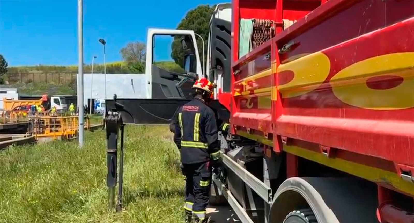Accidente laboral en una depuradora de Majadahonda