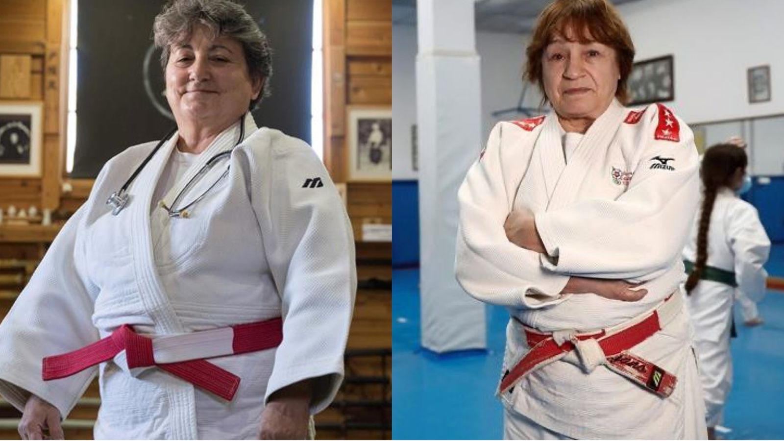 María Luisa Iglesias y Sacramento Moyano