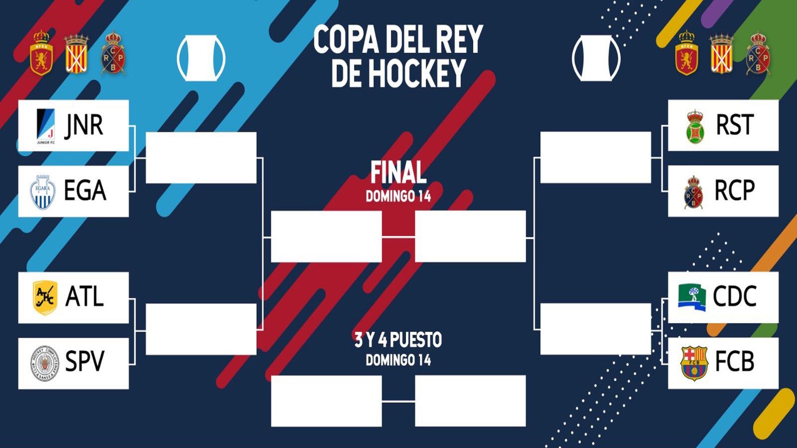 Sorteo de la Copa del Rey de hockey
