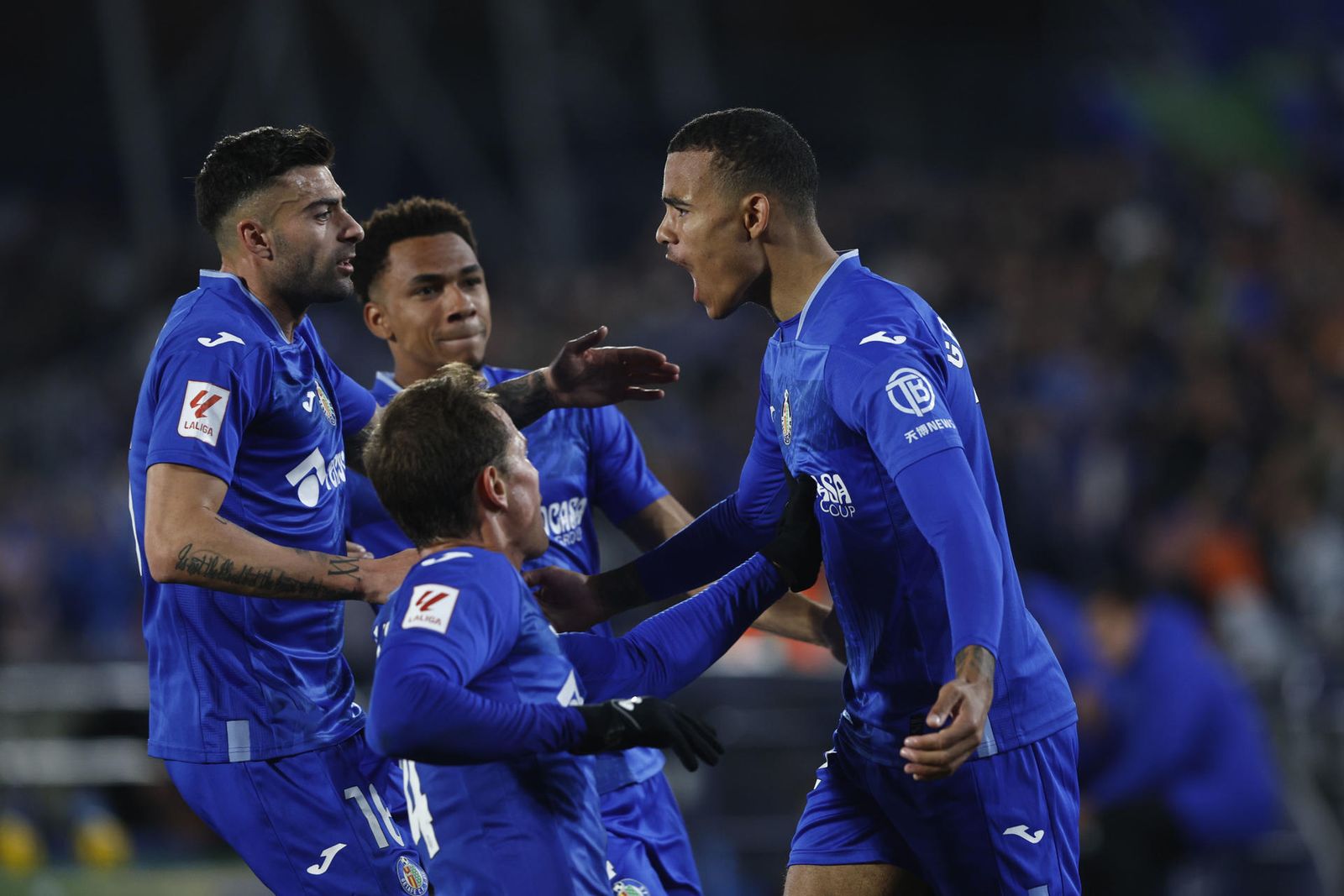 Greenwood relanza al Getafe ante el Almería