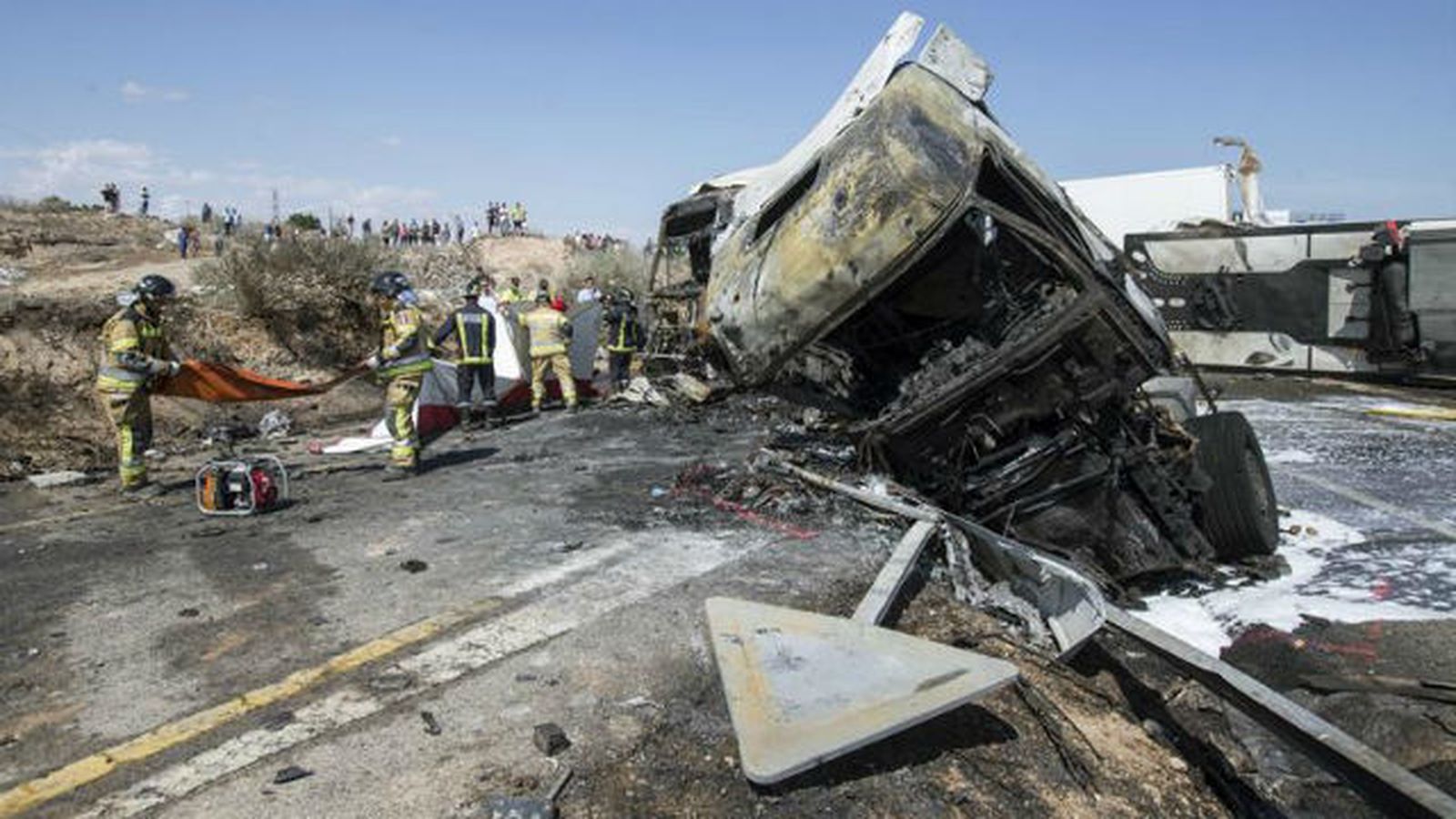 Jornada negra en las carreteras murcianas con 5 fallecidos en 3 accidentes