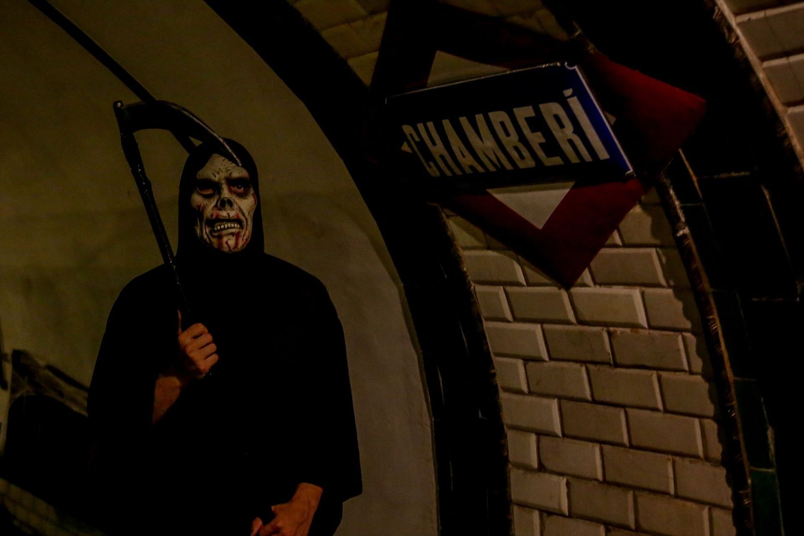 Descubre el pasaje del terror del Metro de Chamberí