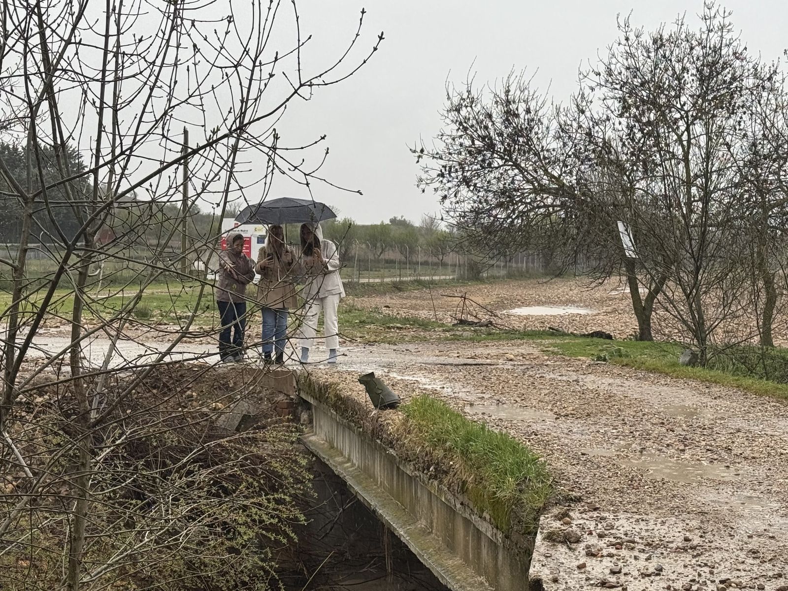 Puente sobre el río Torote en Fresno de Torote
