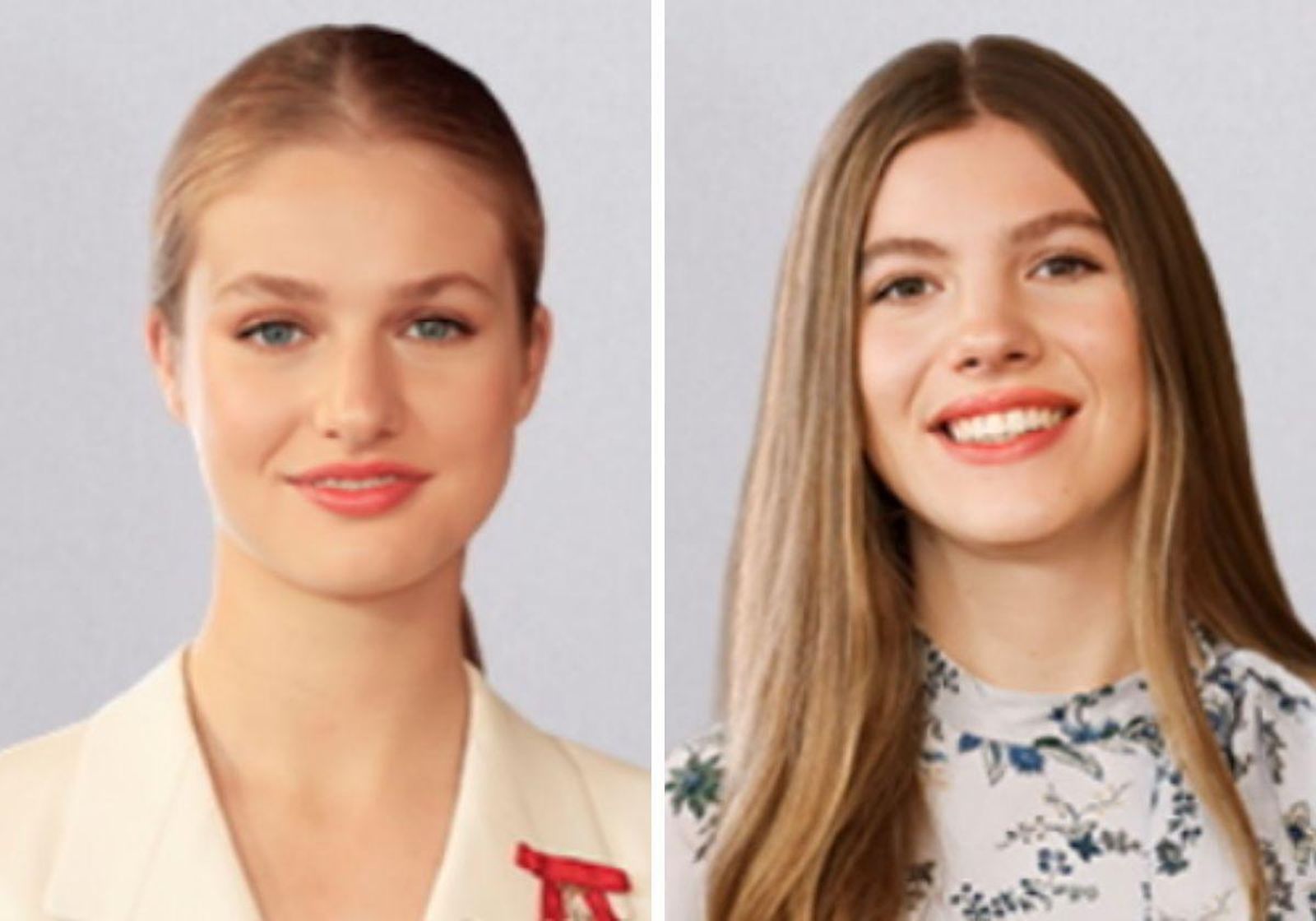 Los nuevos retratos oficiales de la Princesa Leonor y la Infanta Sofía