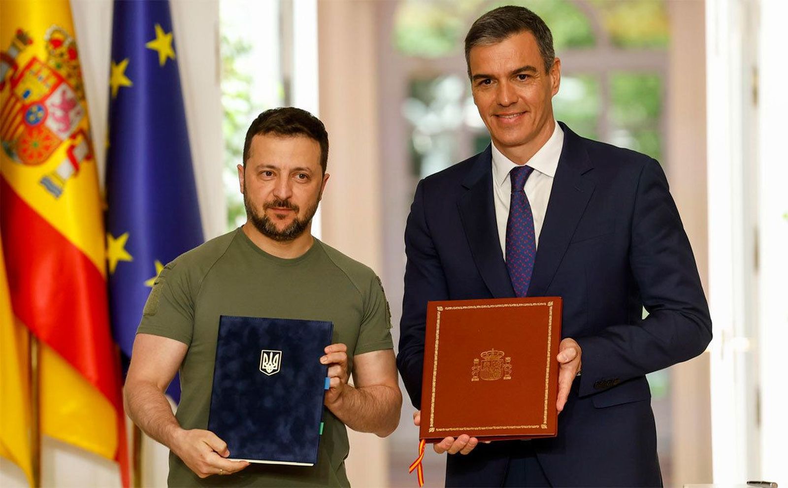 Zelenski agradece el apoyo de armas de España que supondrá mil millones este año y 5.000 hasta 2027
