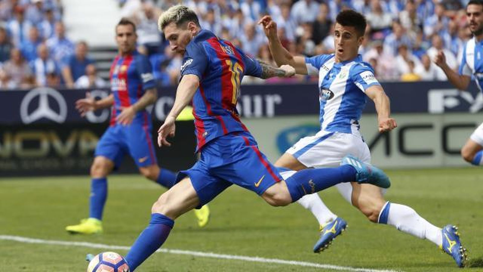 Messi ante el CD Leganés