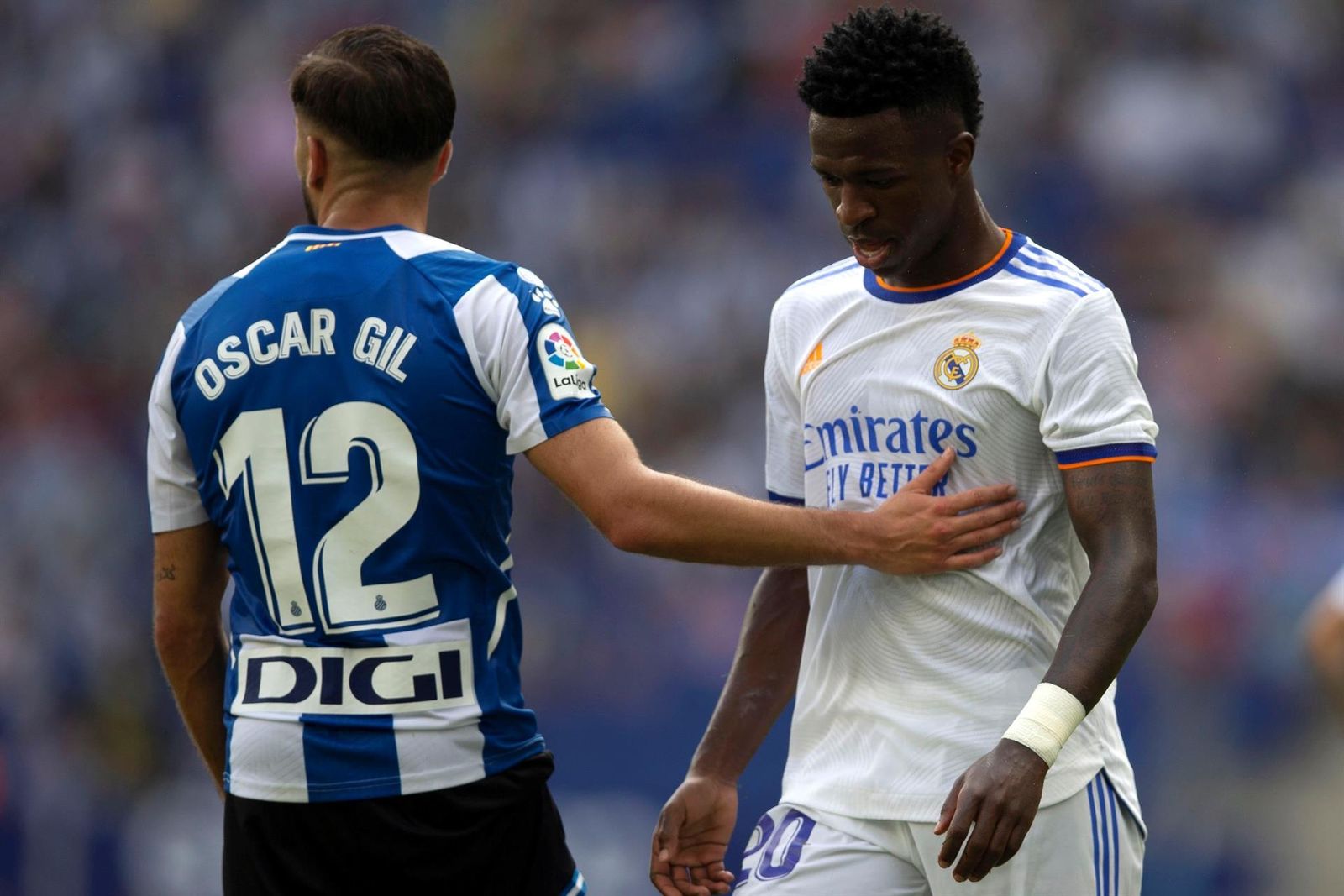 Vinicius ante el Espanyol