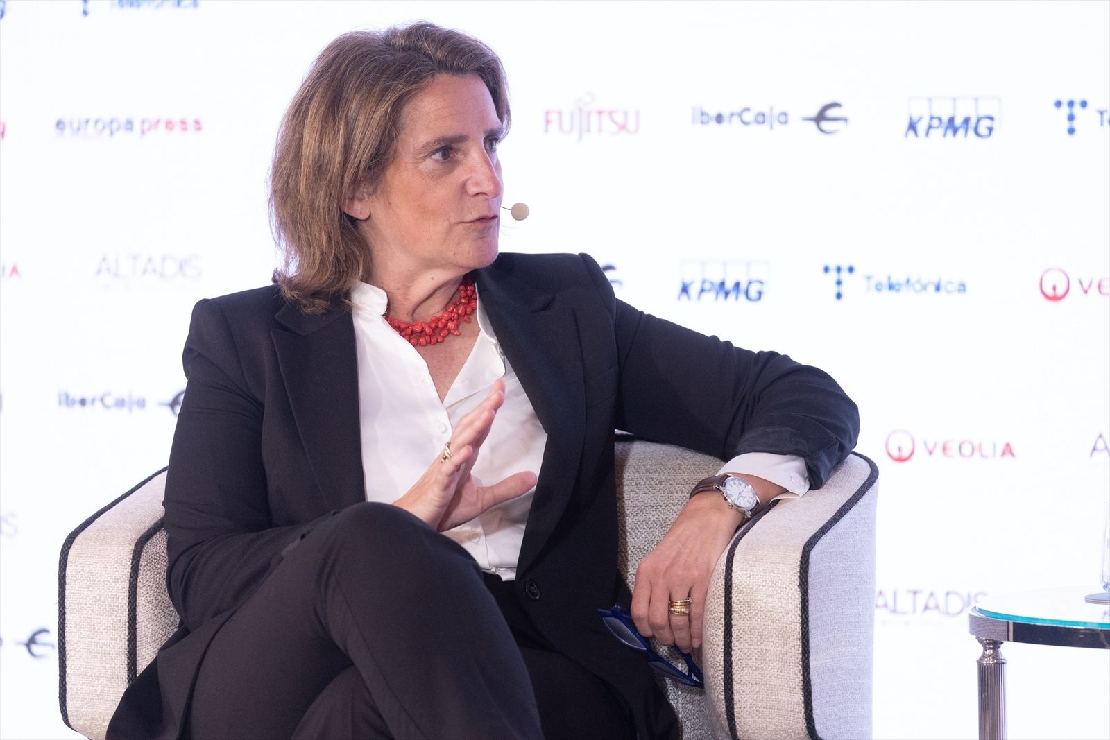 La vicepresidenta tercera y ministra para la Transición Ecológica, Teresa Ribera