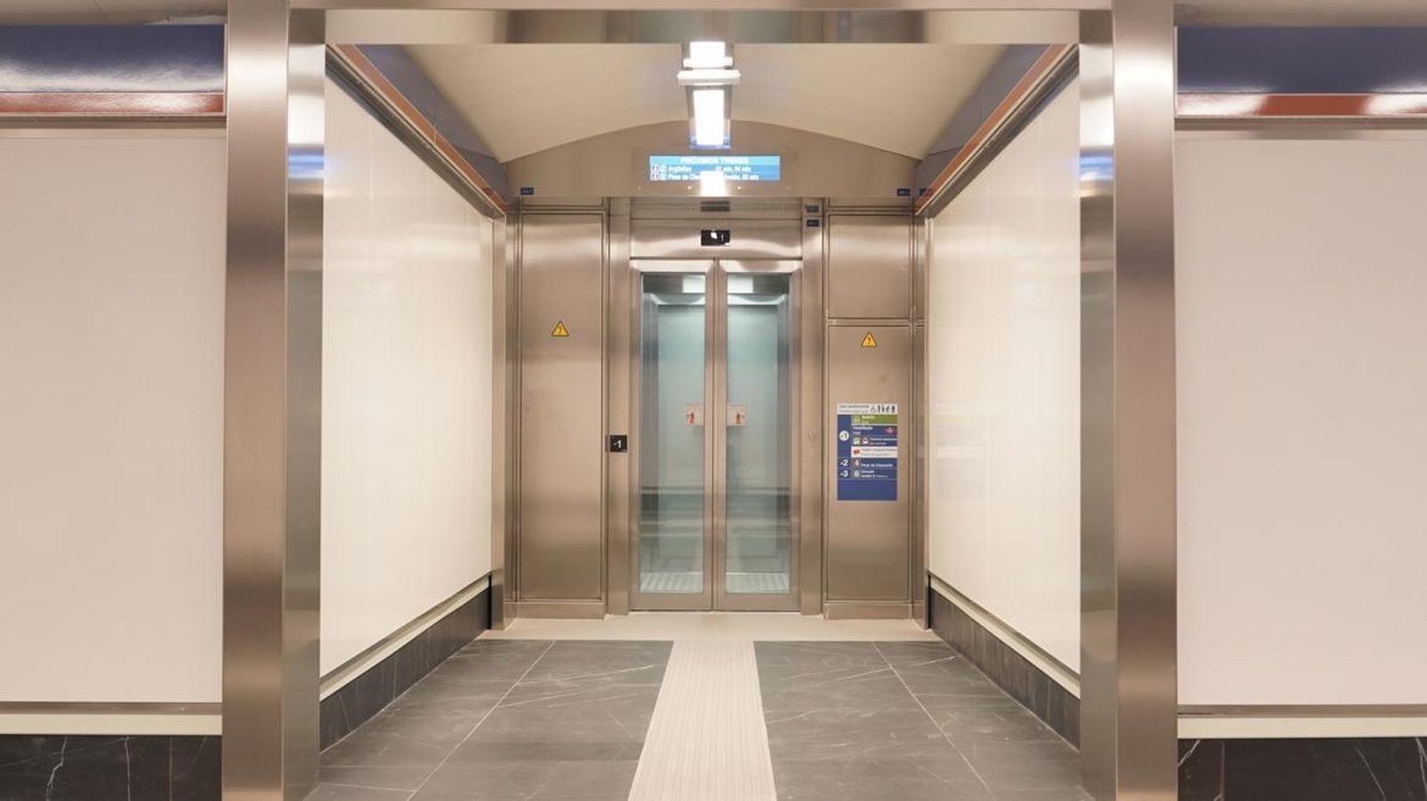 Madrid estrena dos ascensores en la estación Avenida América de Metro que conectan la línea 4 y 6