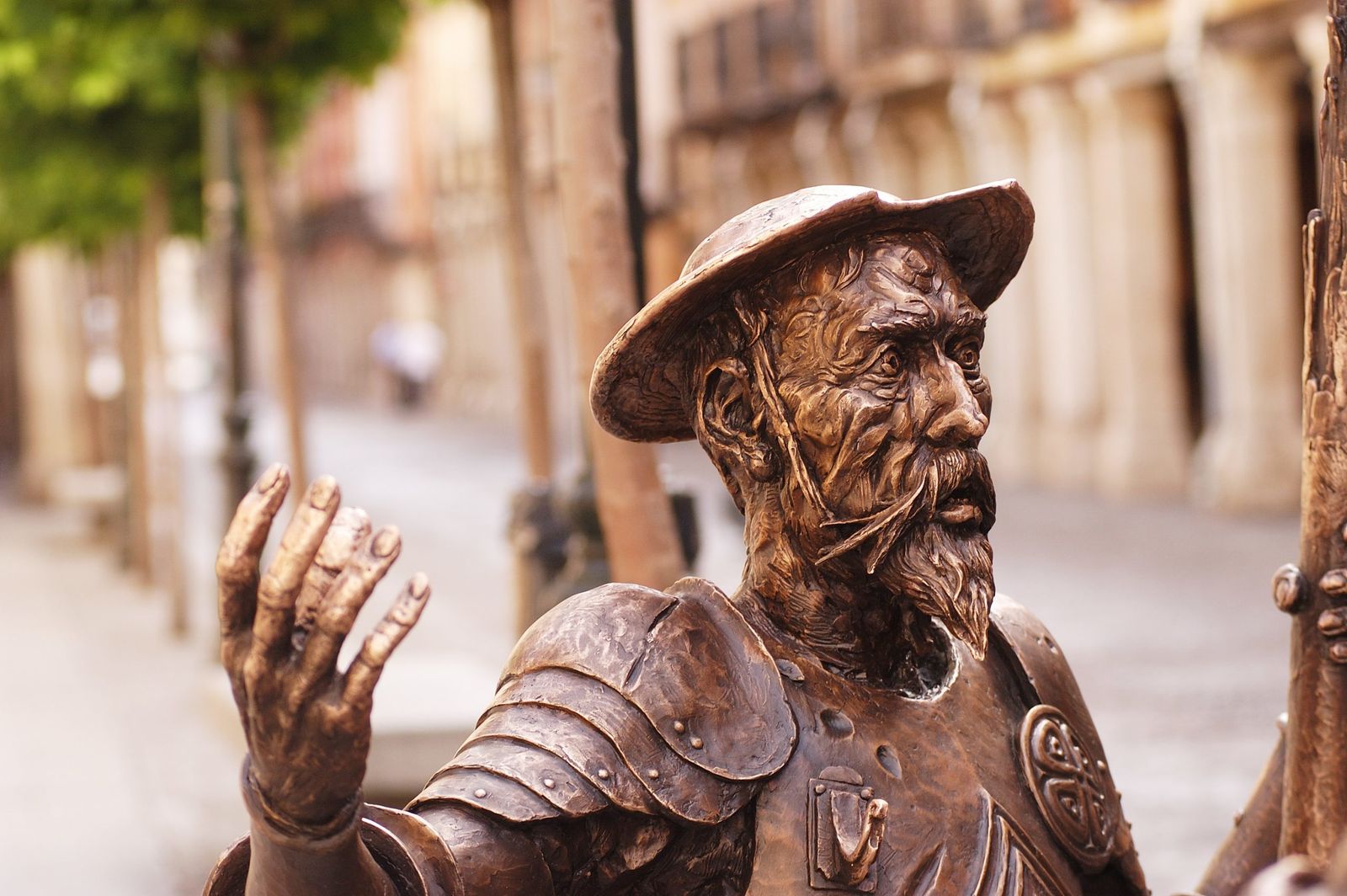 Estatua de Don Quijote en Alcalá de Henares