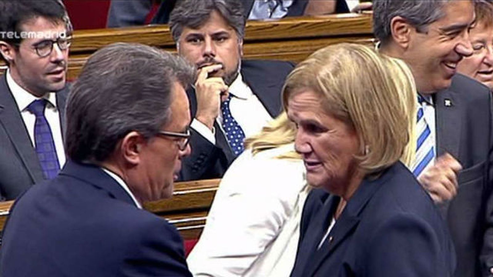 Artur Mas en el Parlament