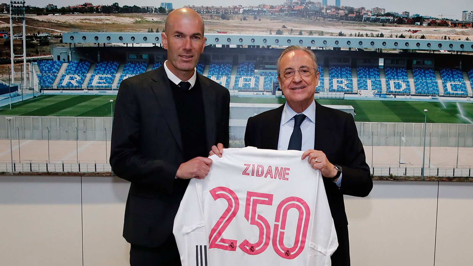 Zidane y Florentino Pérez