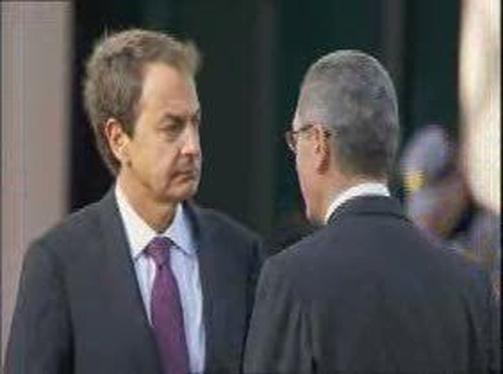 Gallardón y Zapatero una discusión en medio de la Fiesta Nacional