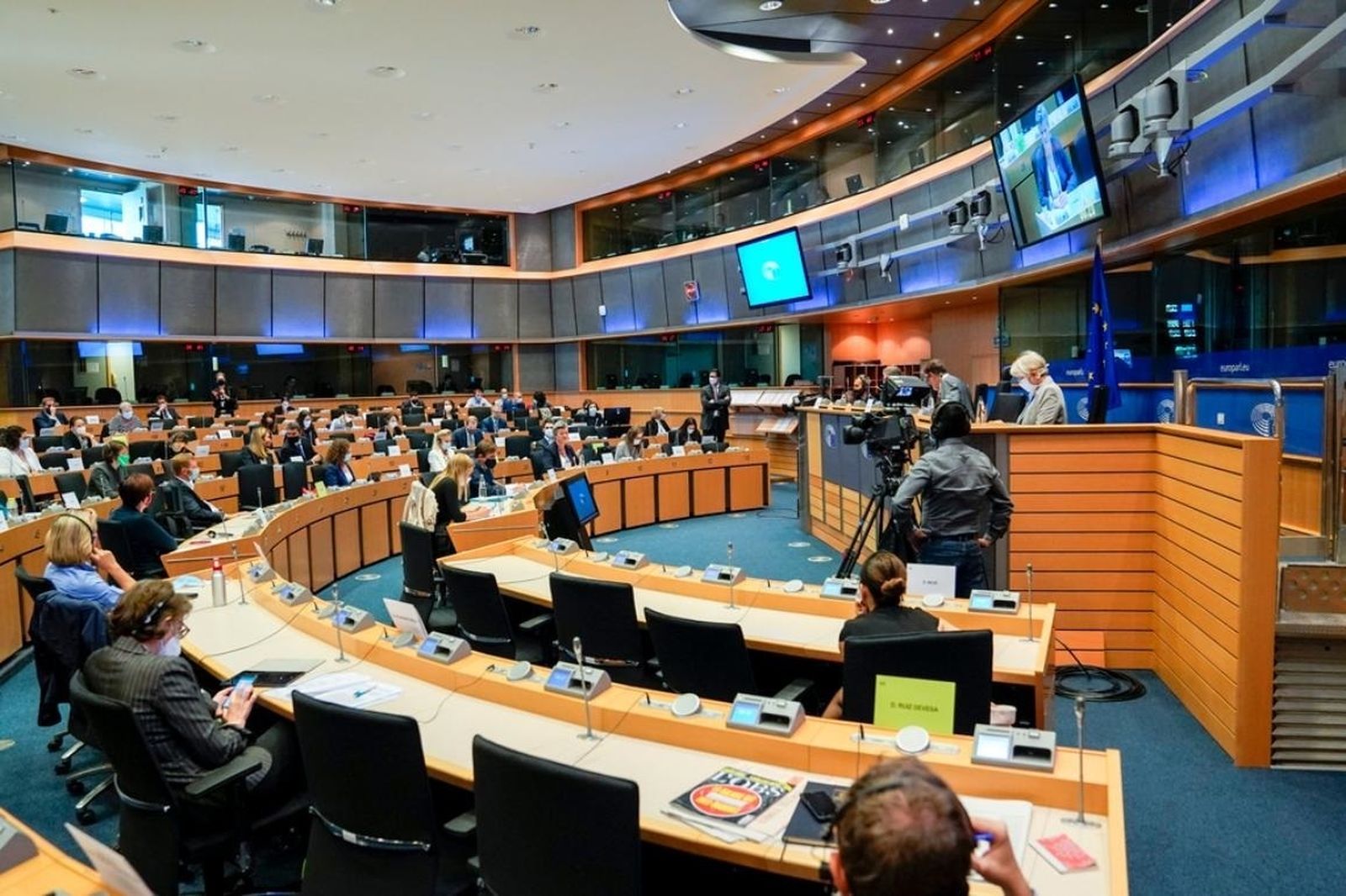 Foto de archivo del Parlamento Europeo