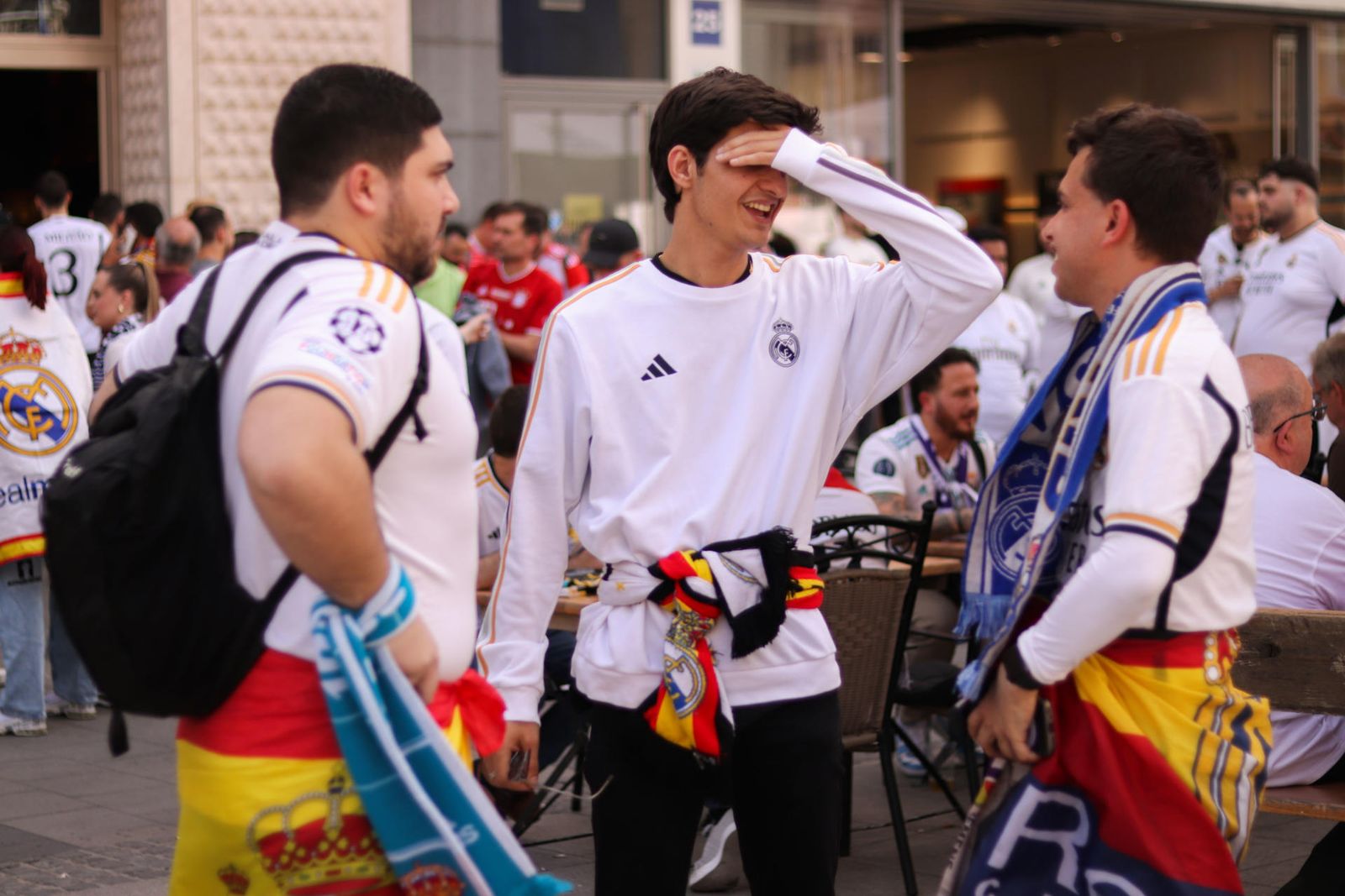 Aficionados del Real Madrid