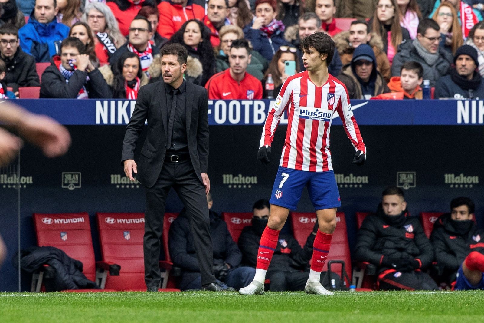 Simeone y Joao Félix