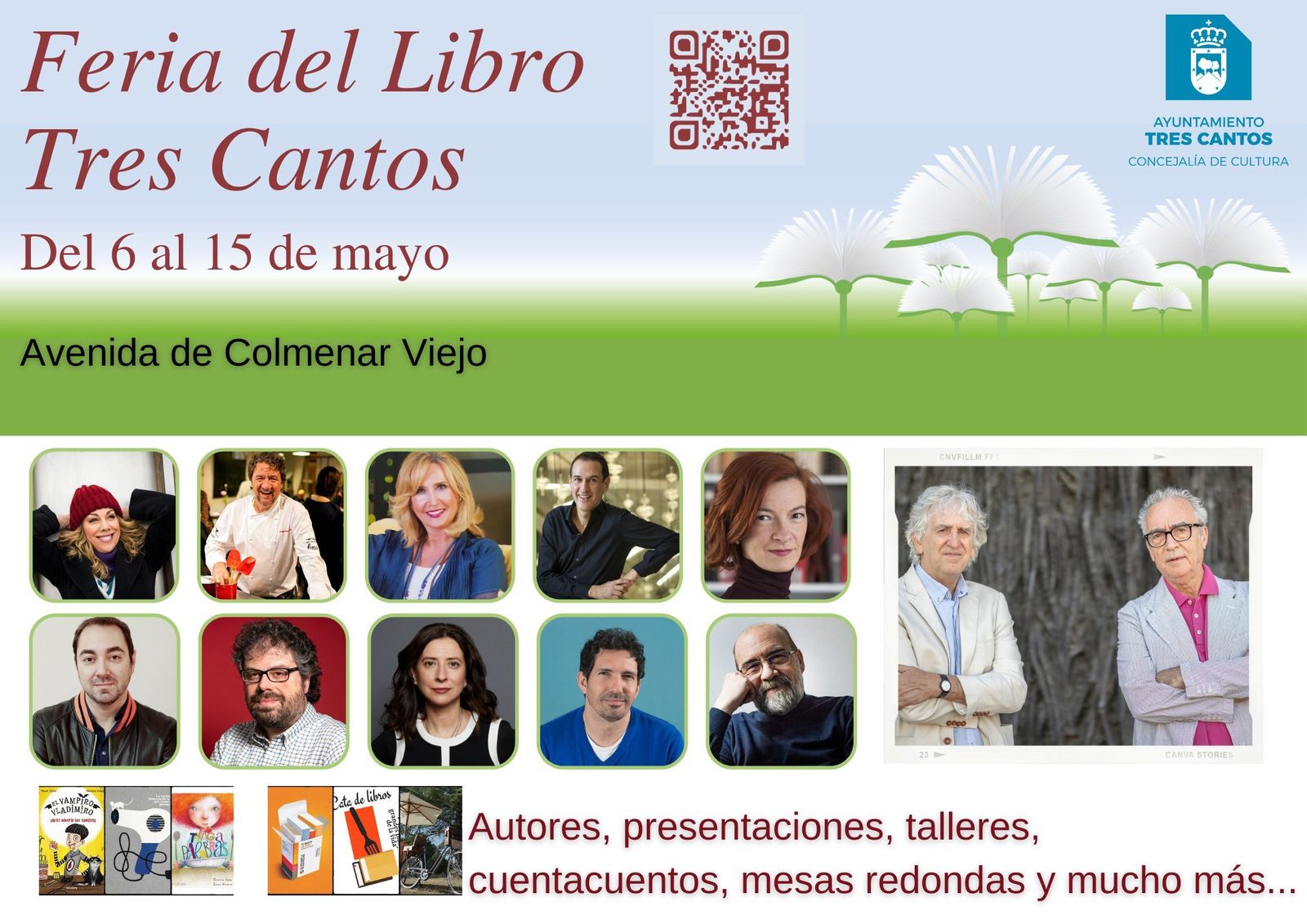 Feria del libro de Tres Cantos