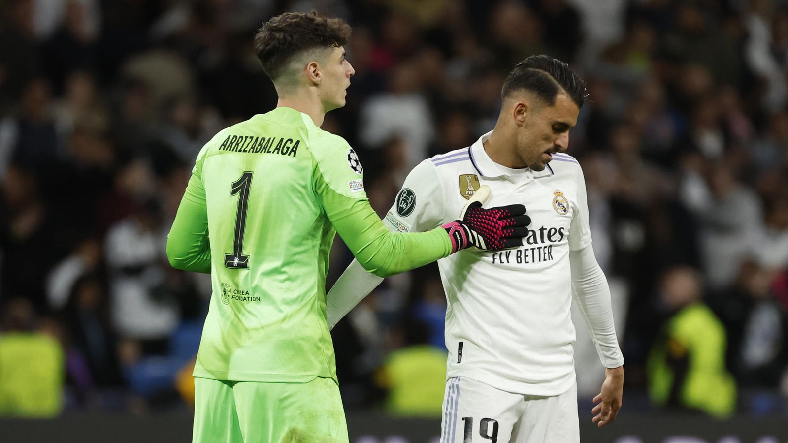 Kepa piropea al Real Madrid