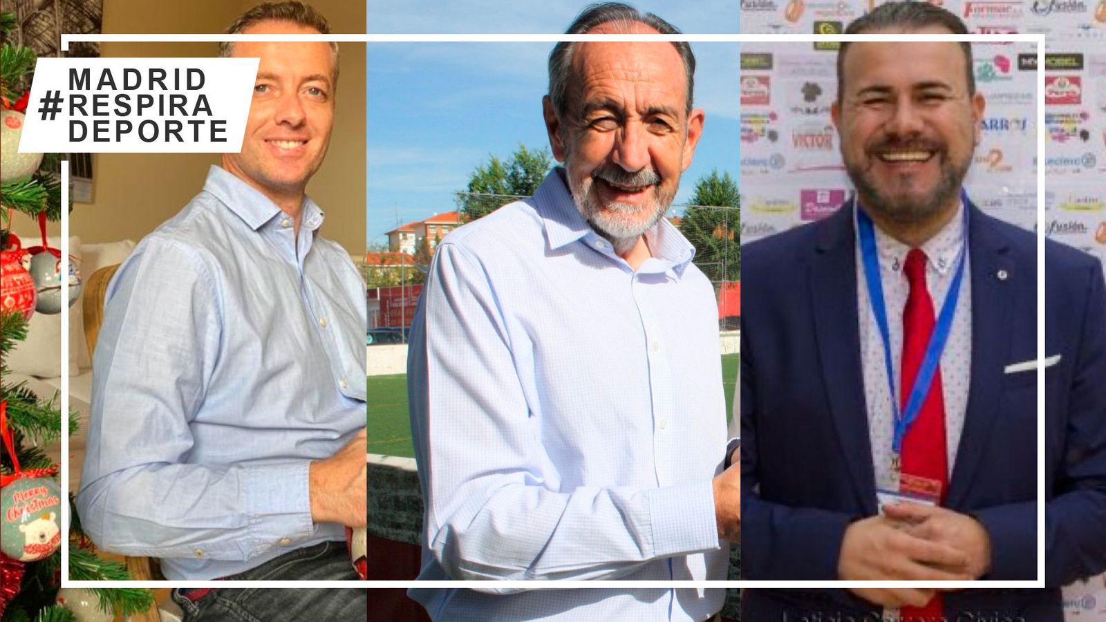 Paco Díez, Miguel Galán y Jesús Peramos