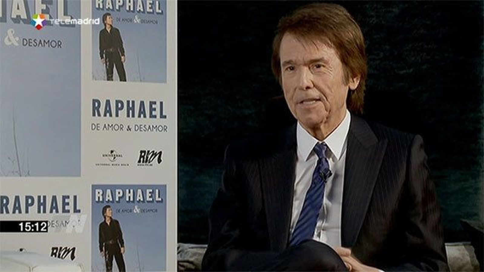 Raphael presenta su nuevo trabajo 'Amor y desamor'