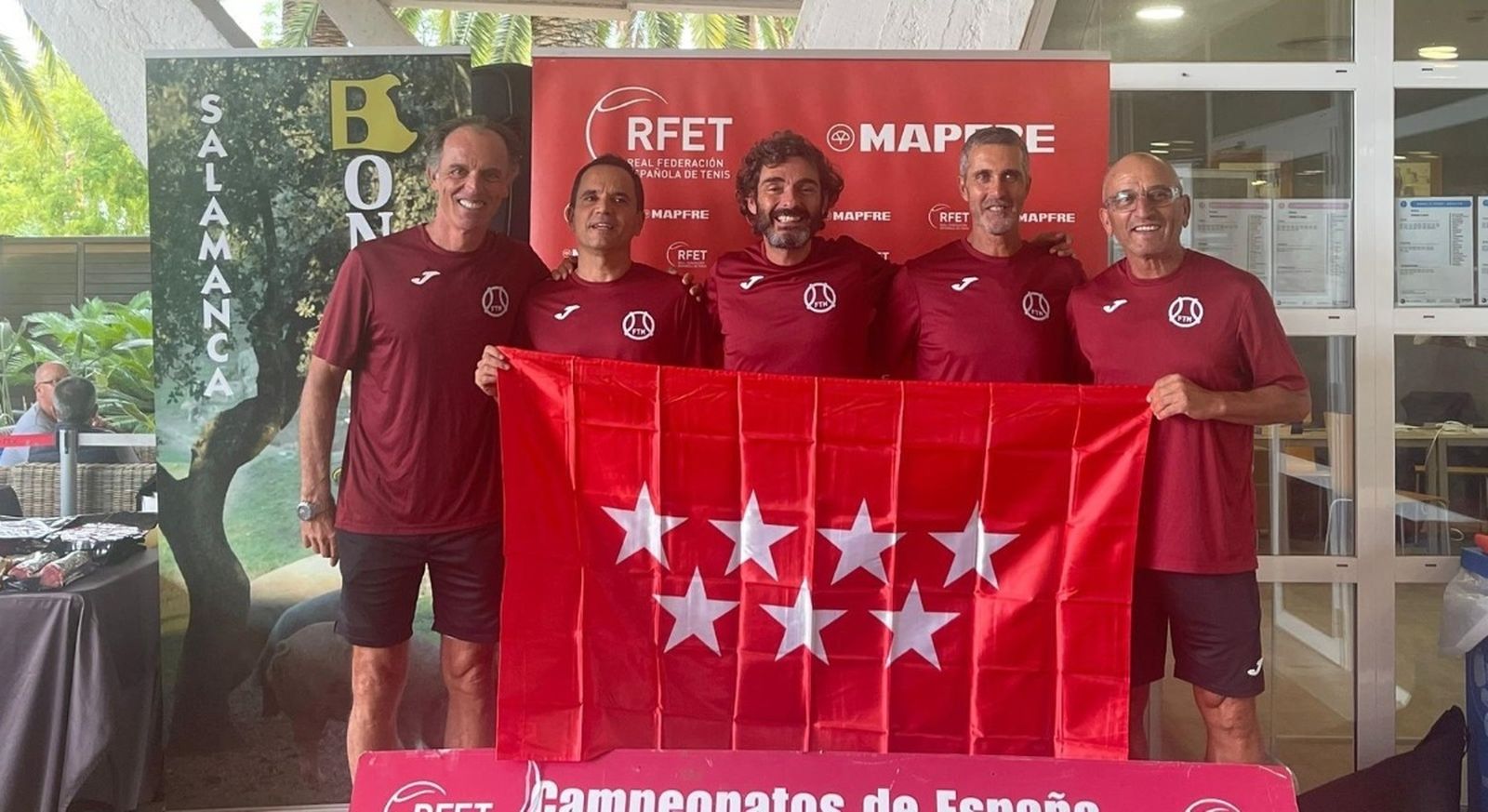 Equipo de Madrid de tenis senior