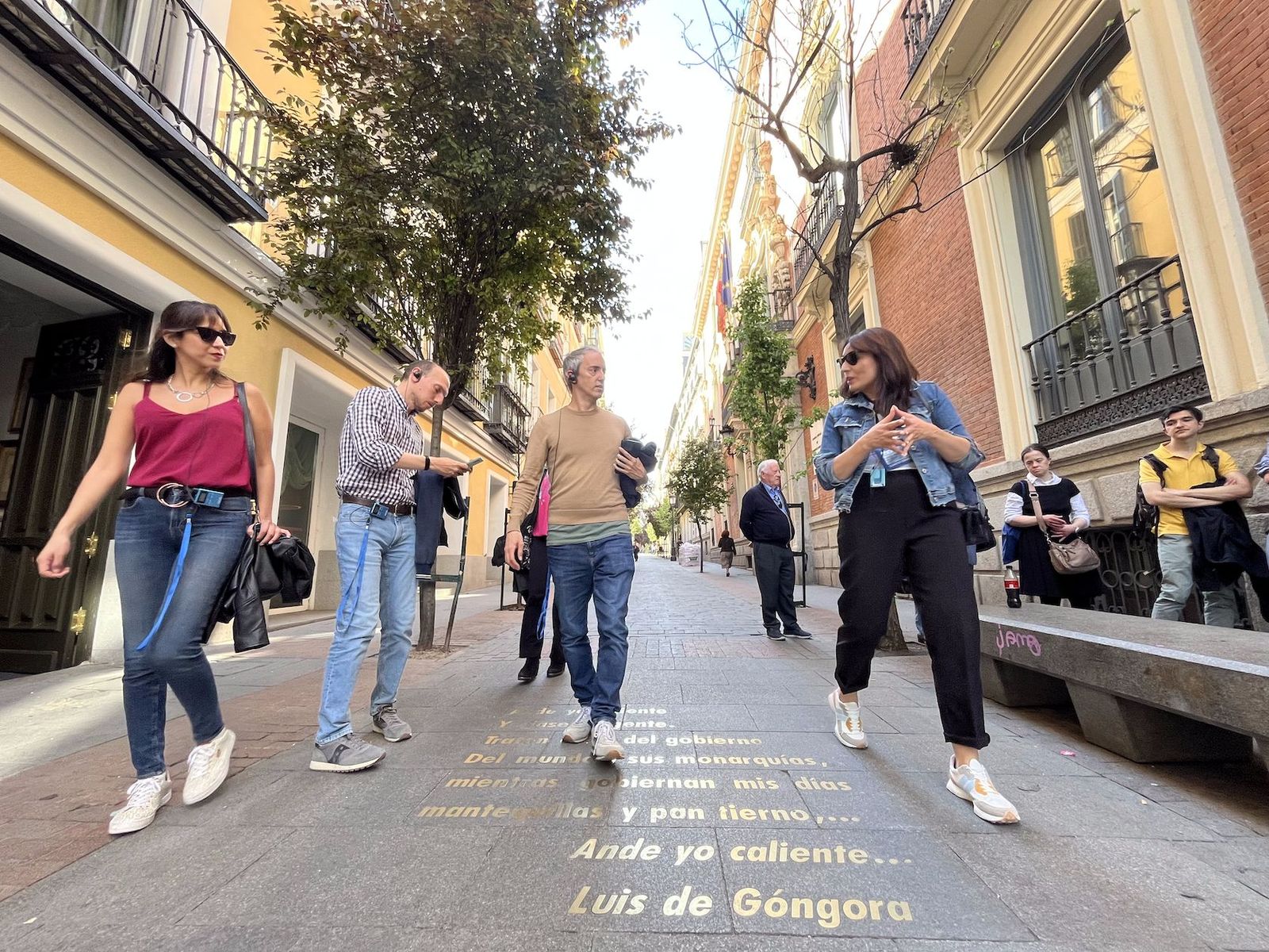 Una de las visitas por el Barrio de las Letras de Madrid