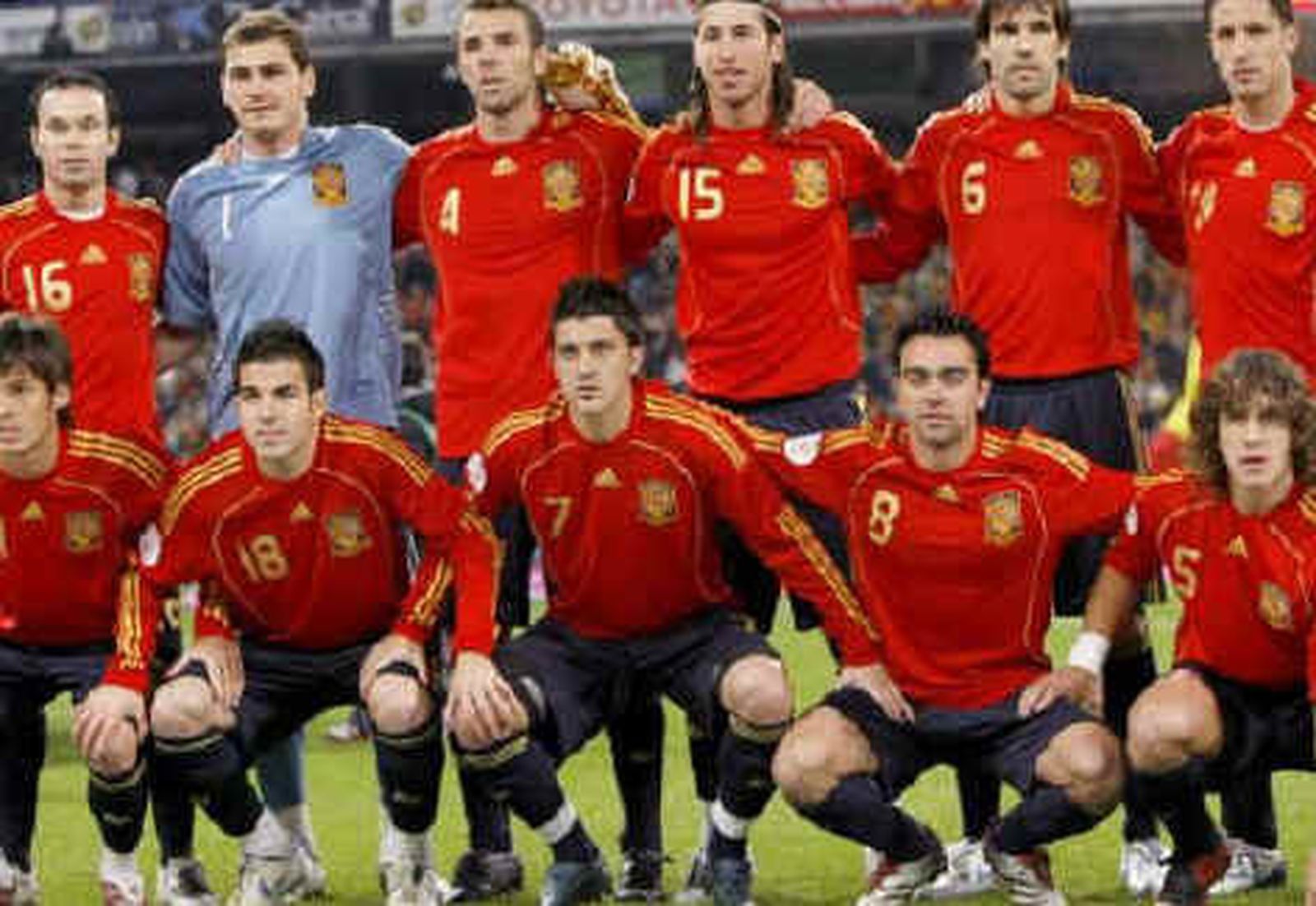 España lidera la clasificación de selecciones nacionales de UEFA