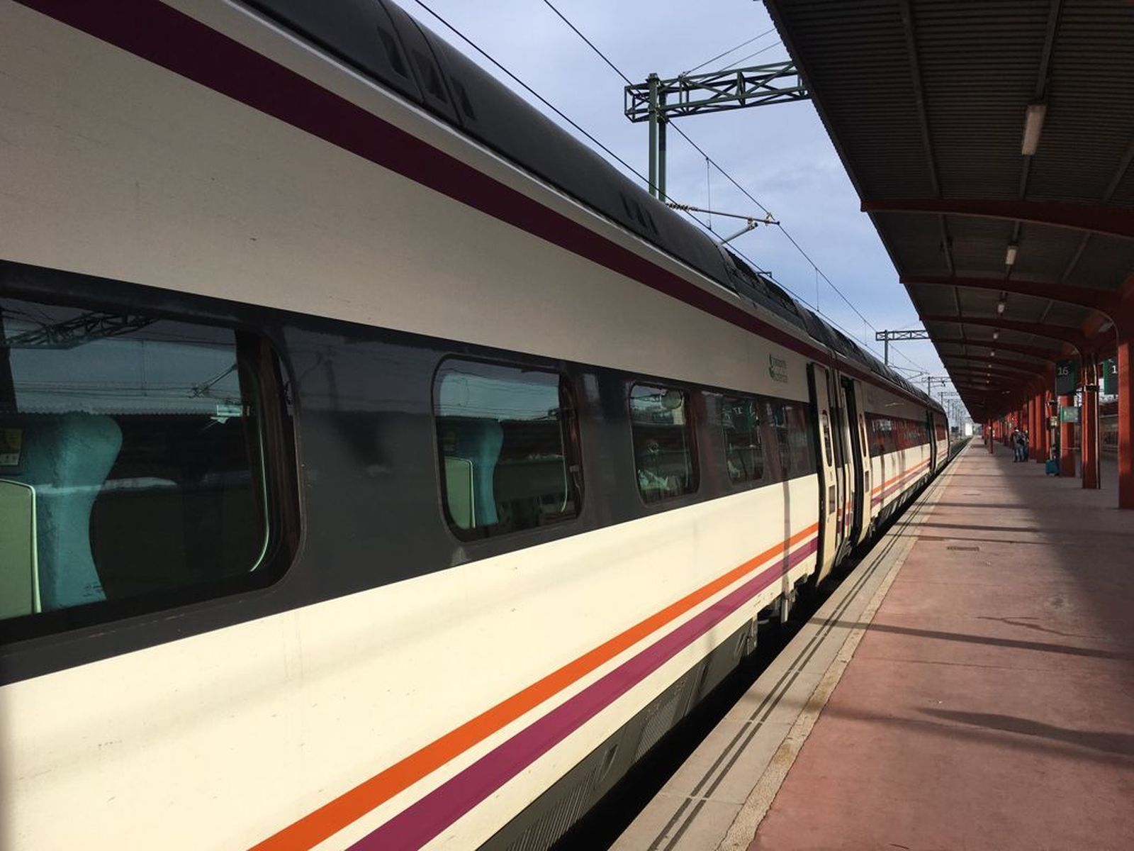 Tren Avant en la estación de Chamartín