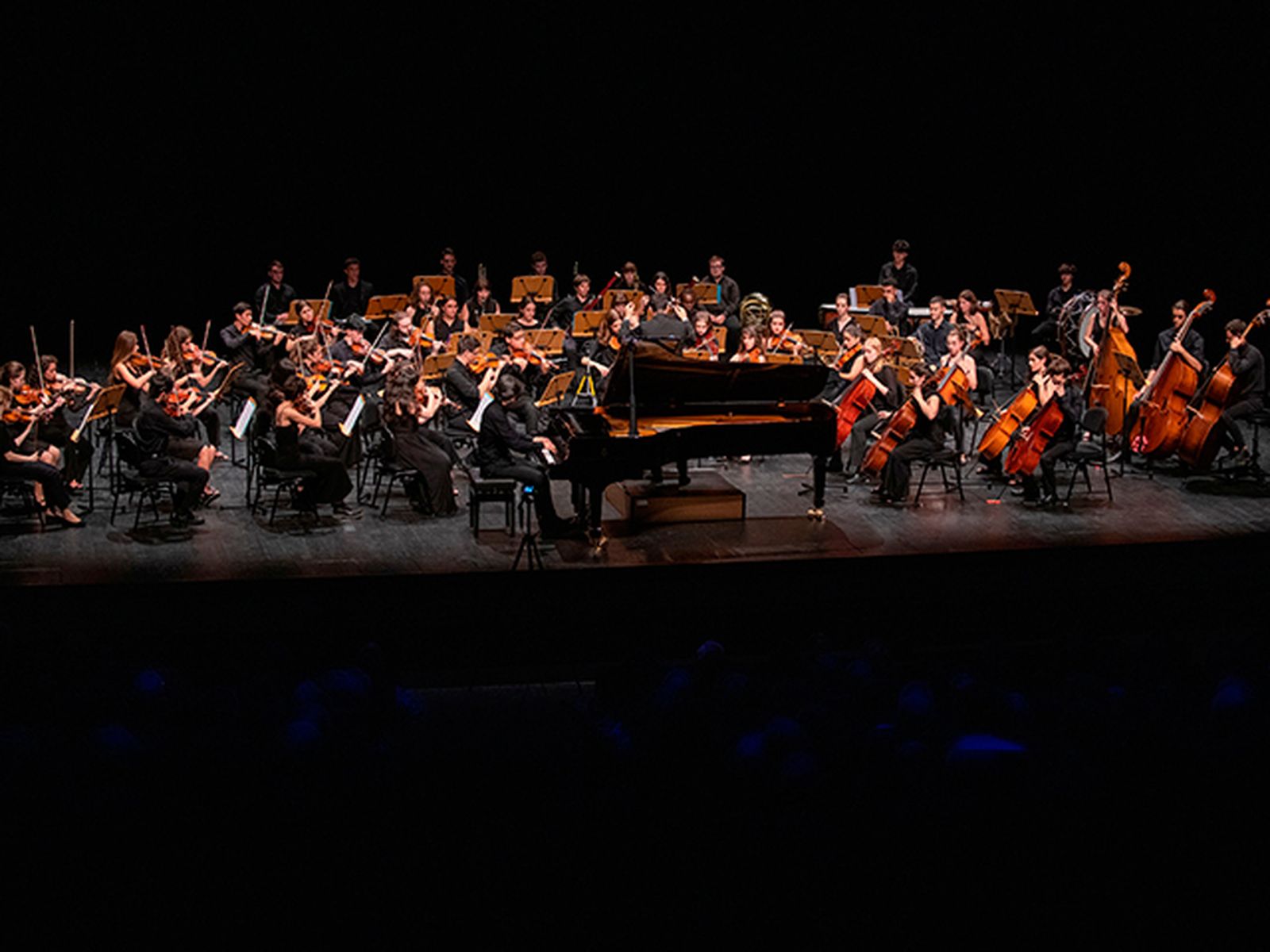 Actuación de la Joven Orquesta Sierra de Madrid