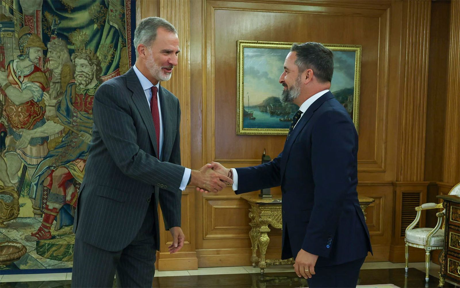 Ninguno de los partidos compromete su apoyo a Sanchez ante el Rey