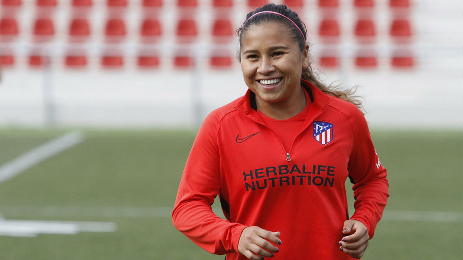 Leicy Santos, jugadora del Atlético de Madrid