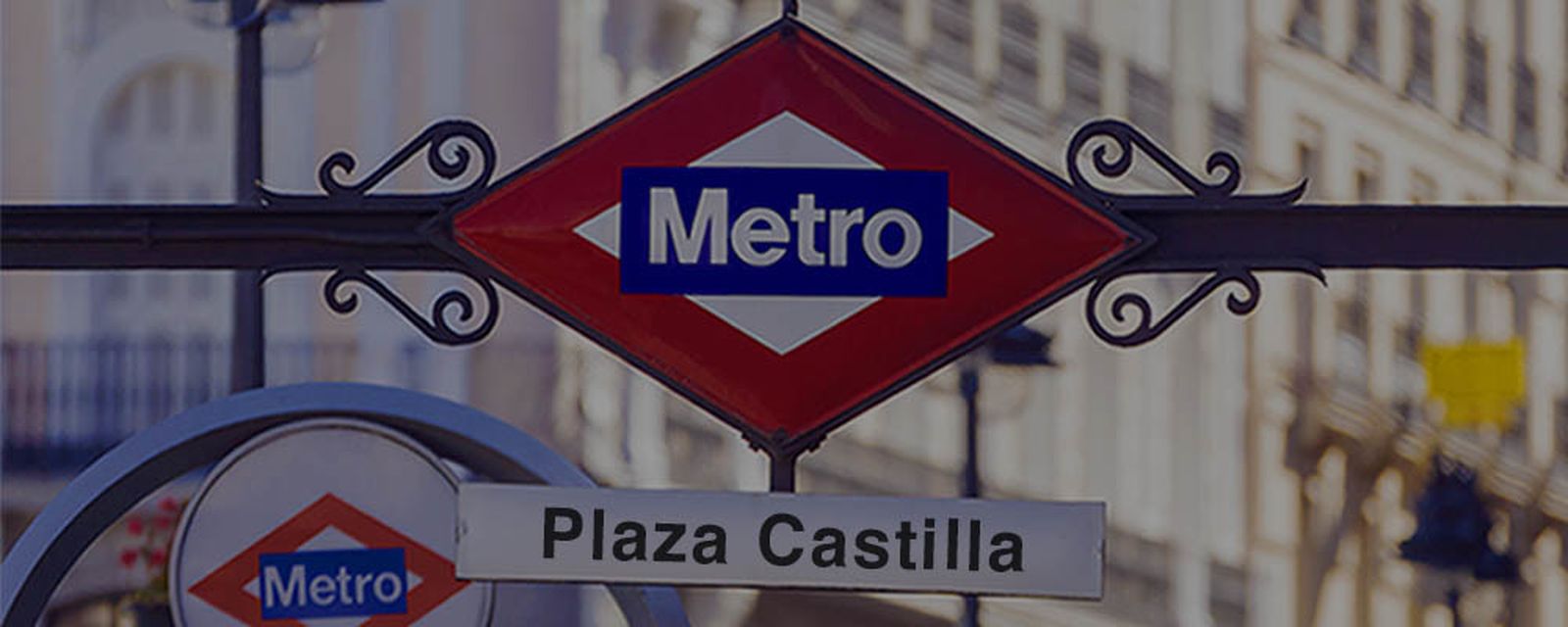 Agreden y amenazan con un arma blanca a un joven en el metro de Plaza de Castilla