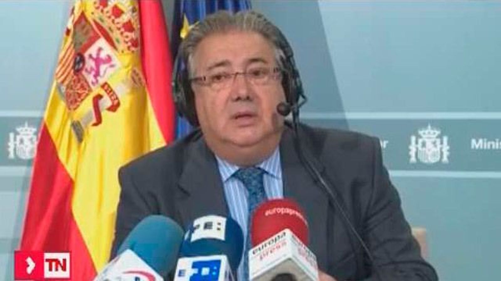 Zoido: si la respuesta no es clara "se entenderá que se ha declarado la independencia"