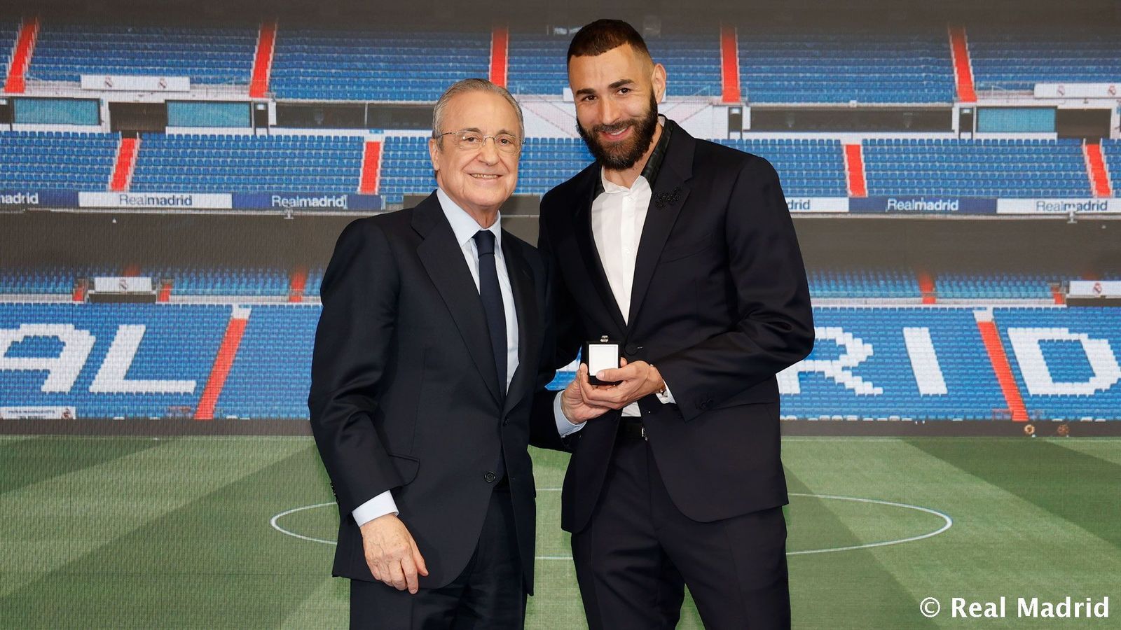Florentino Pérez y Benzema