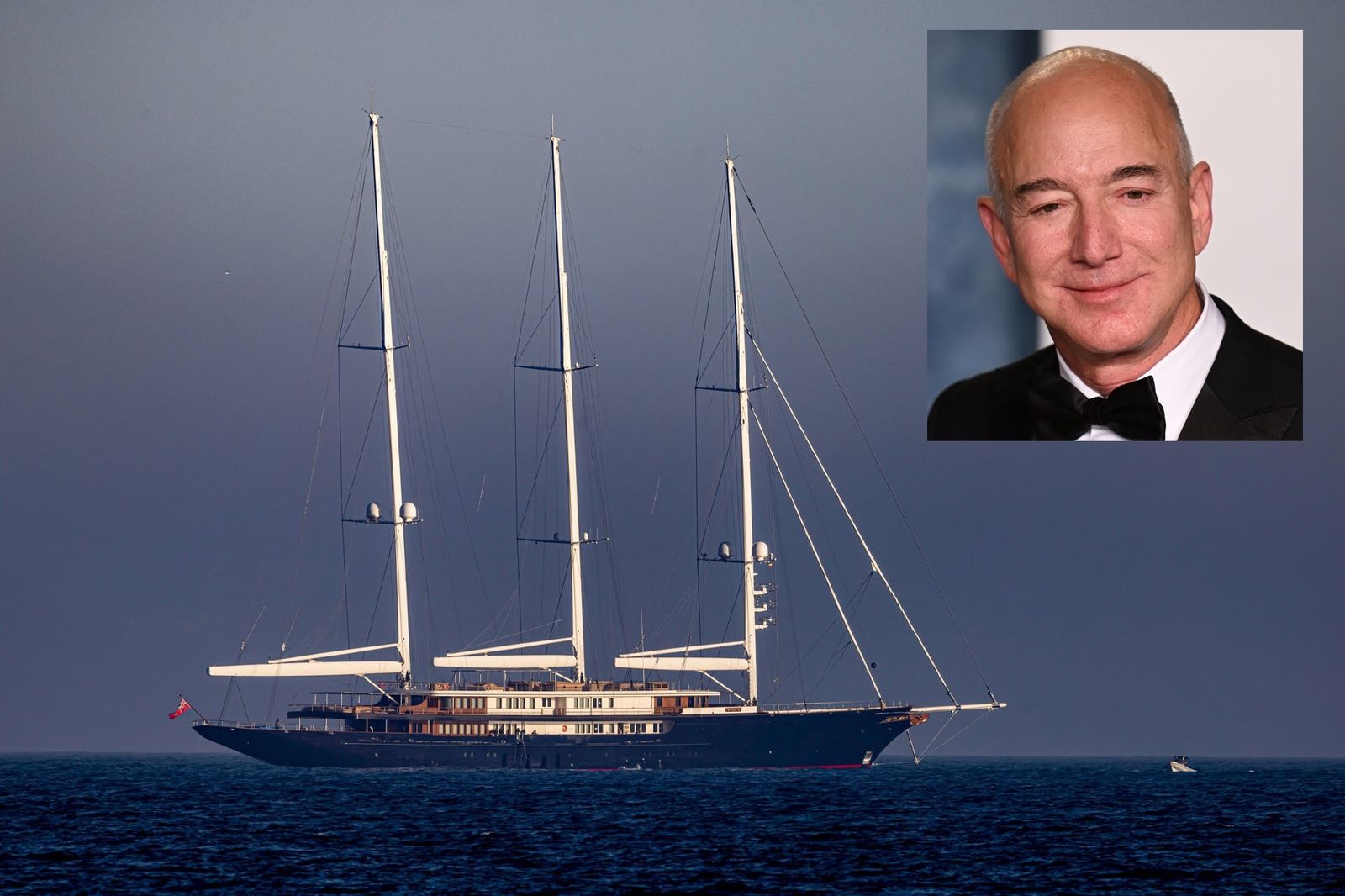 El nuevo velero de Jeff Bezos, Koru