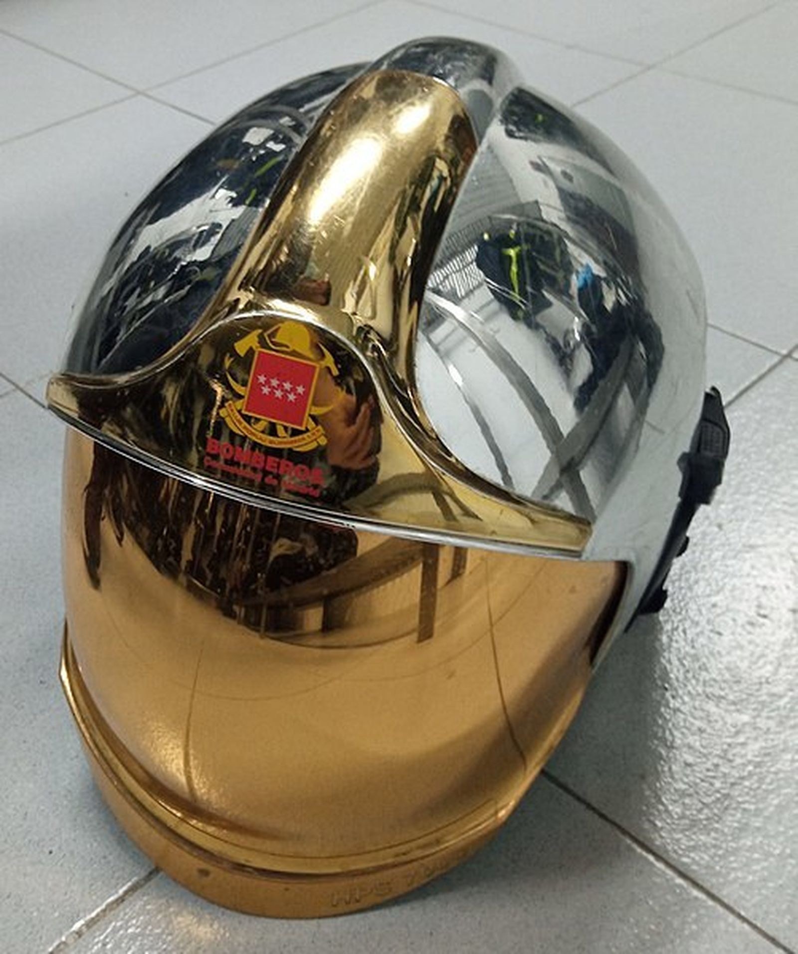 Casco de los Bomberos de la Comunidad de Madrid
