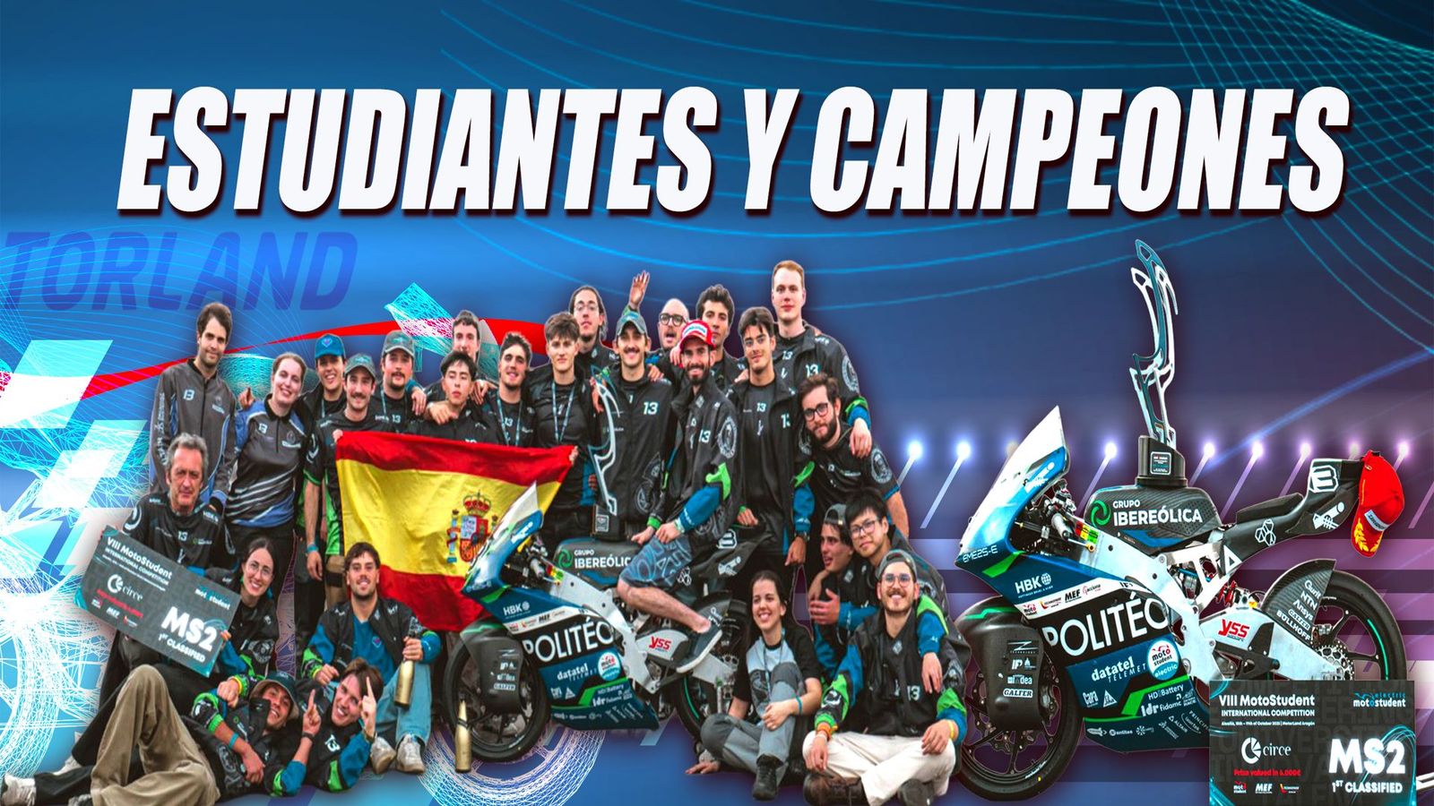 Victoria histórica de UPM Motostudent