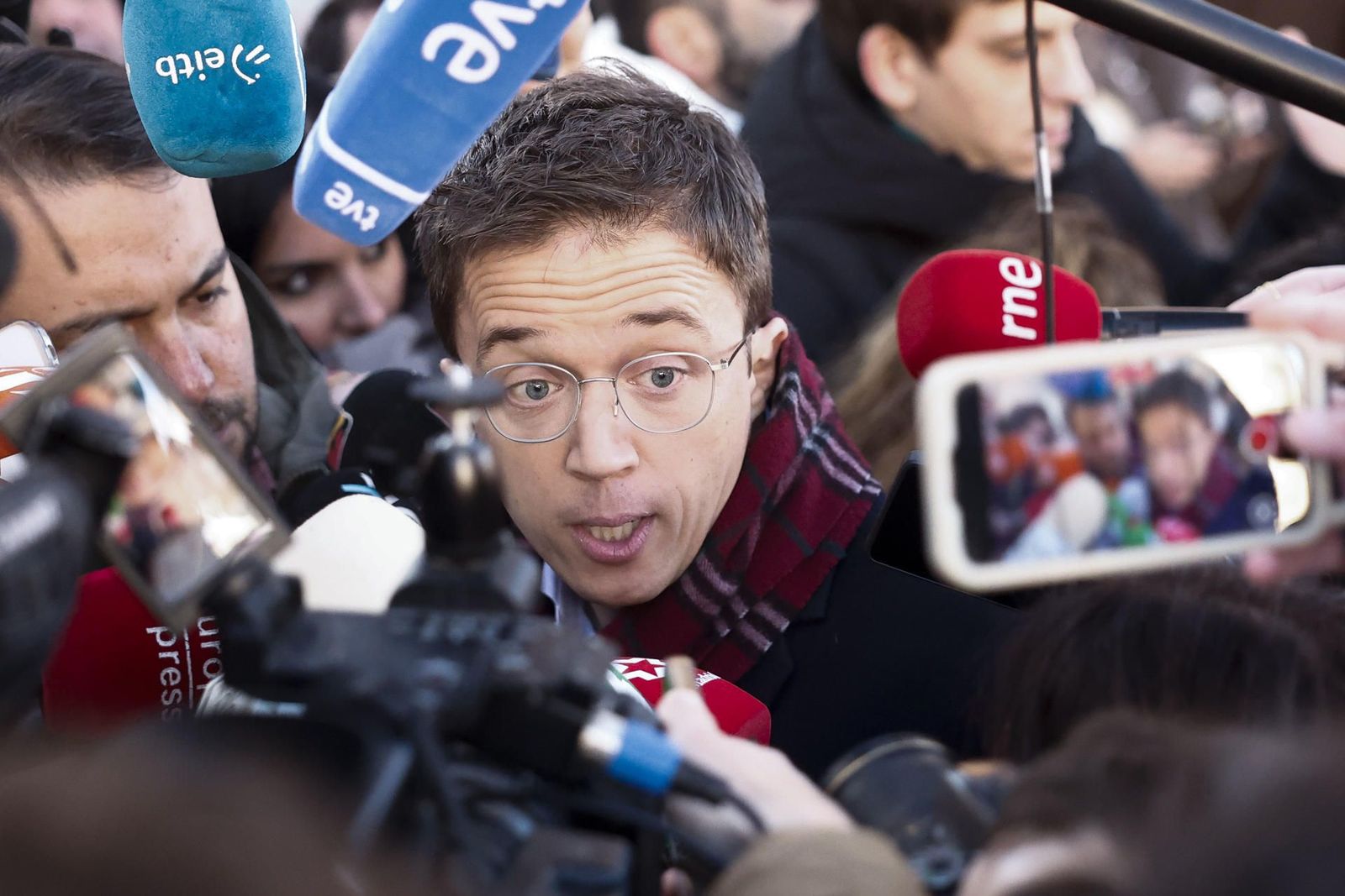 Errejón, en el juzgado: “Es un día muy esperado por mí; vengo a defender mi inocencia”
